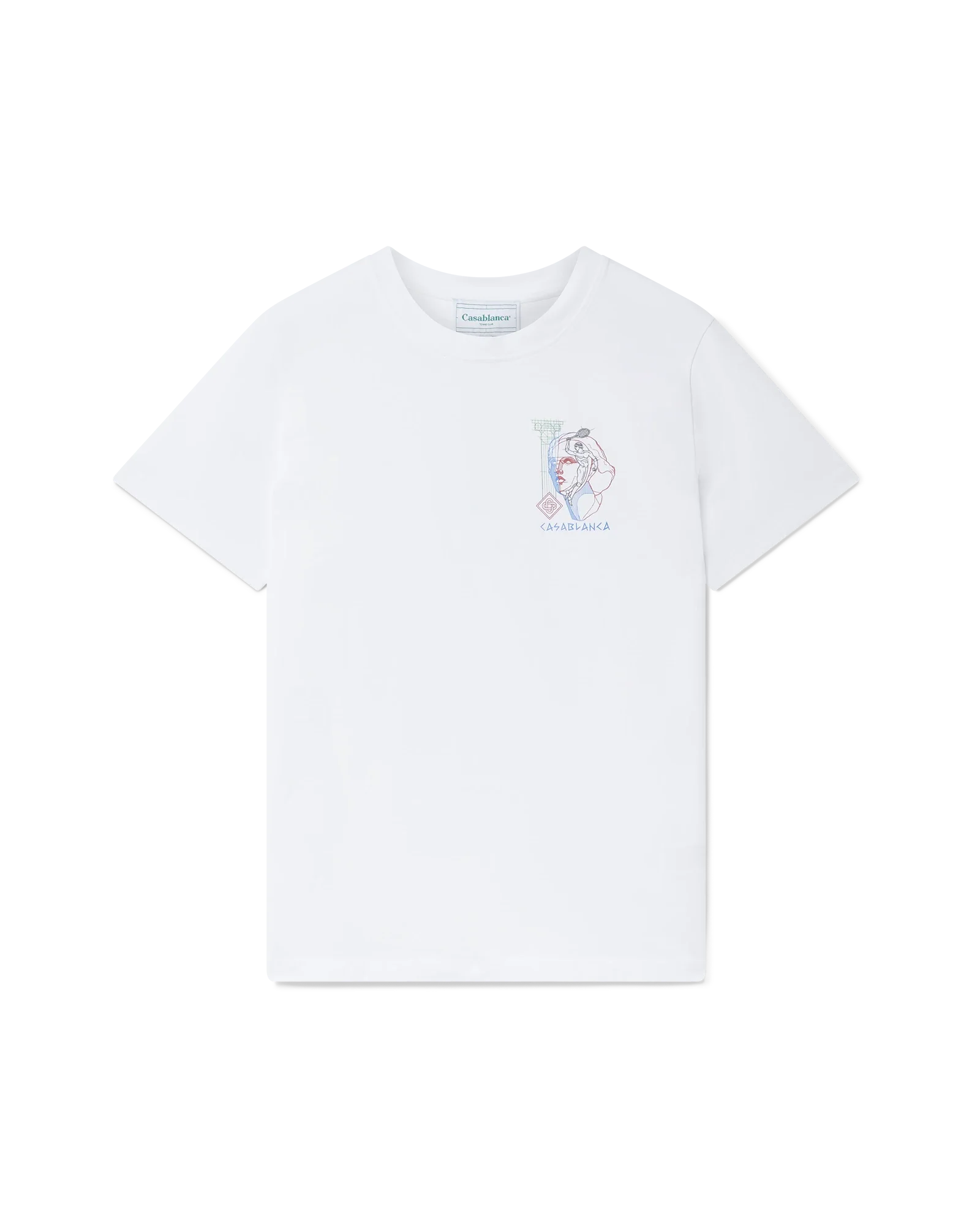 T-Shirt Tennis Play In Progress