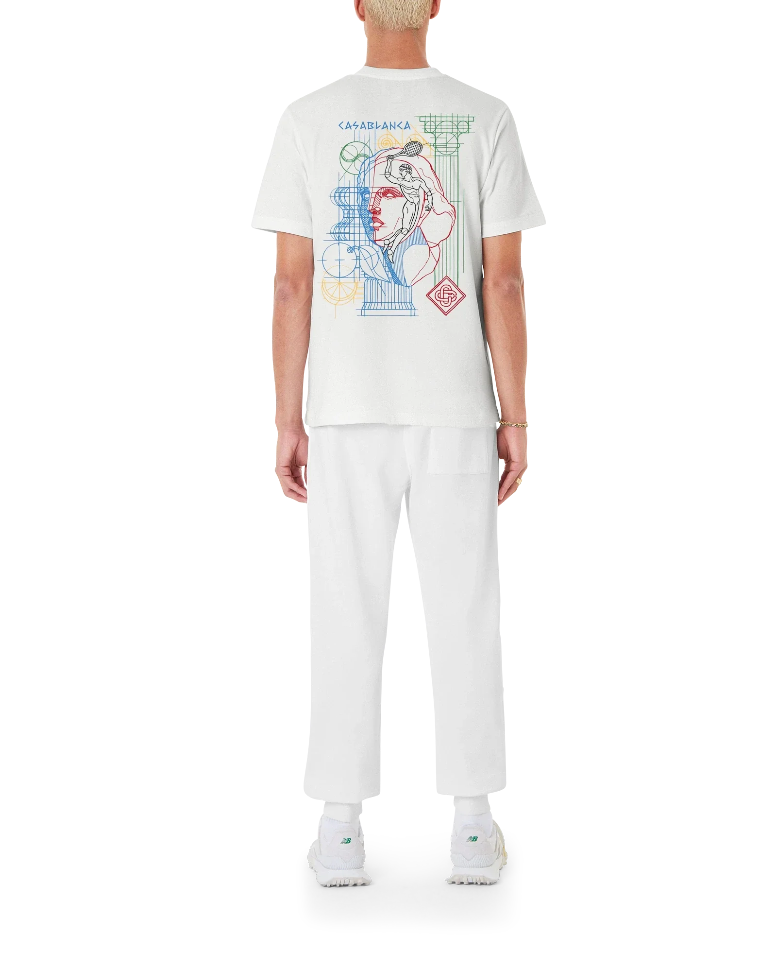T-Shirt Tennis Play In Progress