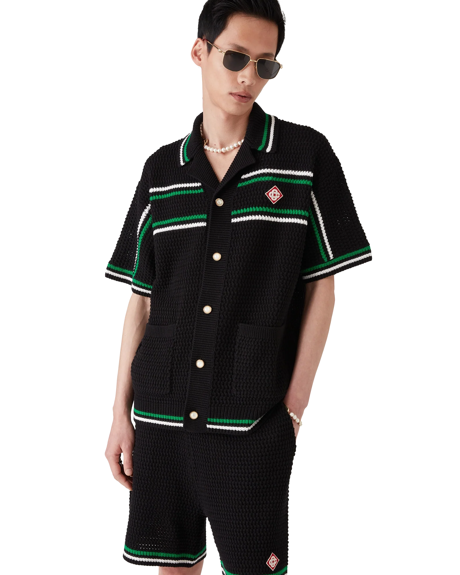 Chemise en crochet pour le tennis