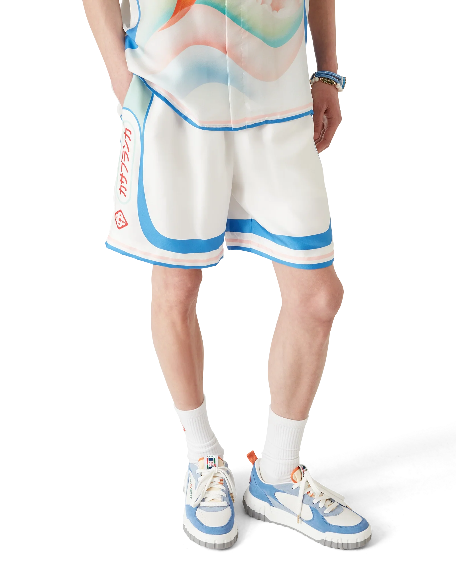 Short en soie Fuji Dream