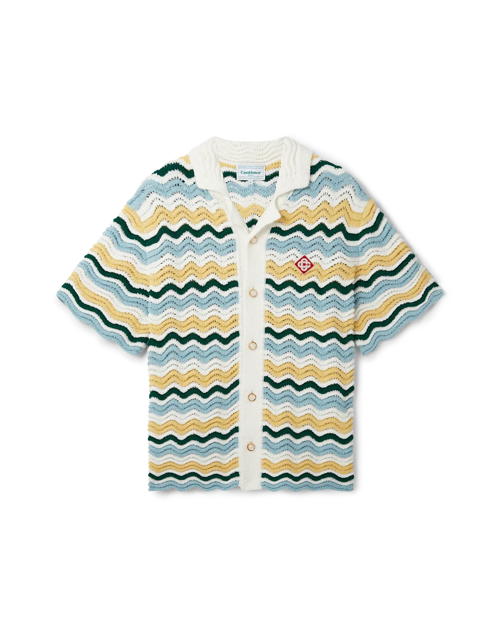 Chemise en bouclette ondulée