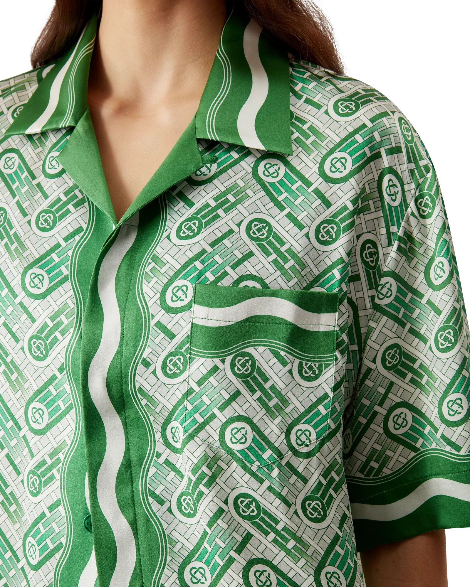 Chemise à manches Ping Pong Silk Short