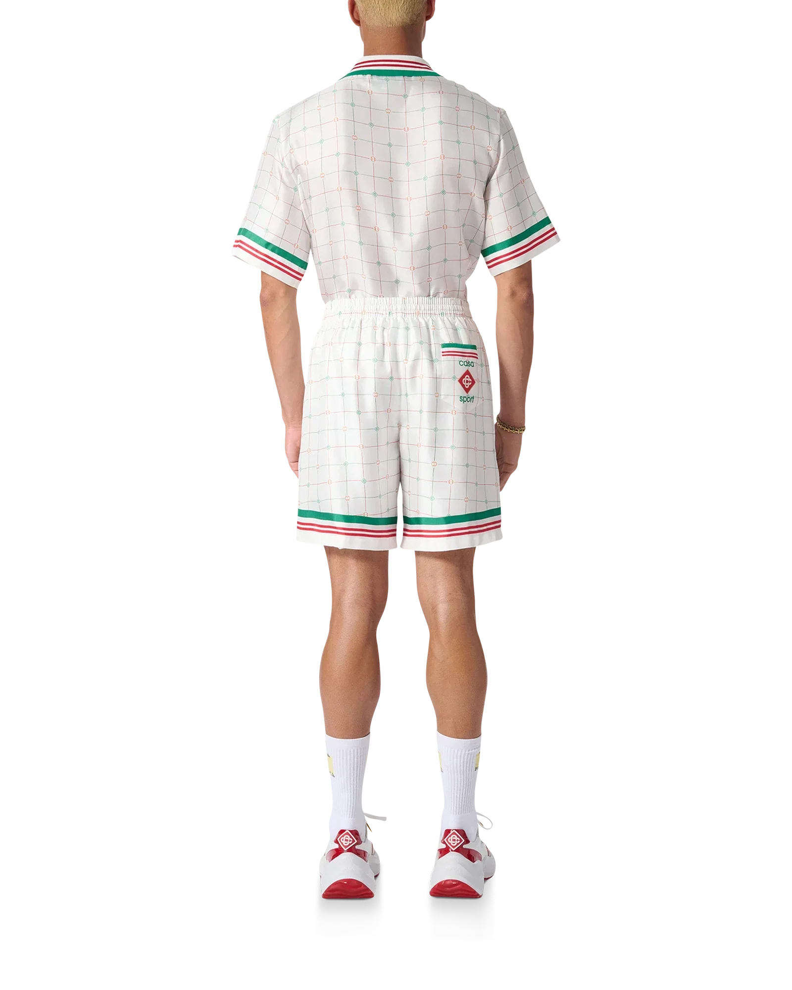 Shorts Tennis Club Check Silk
