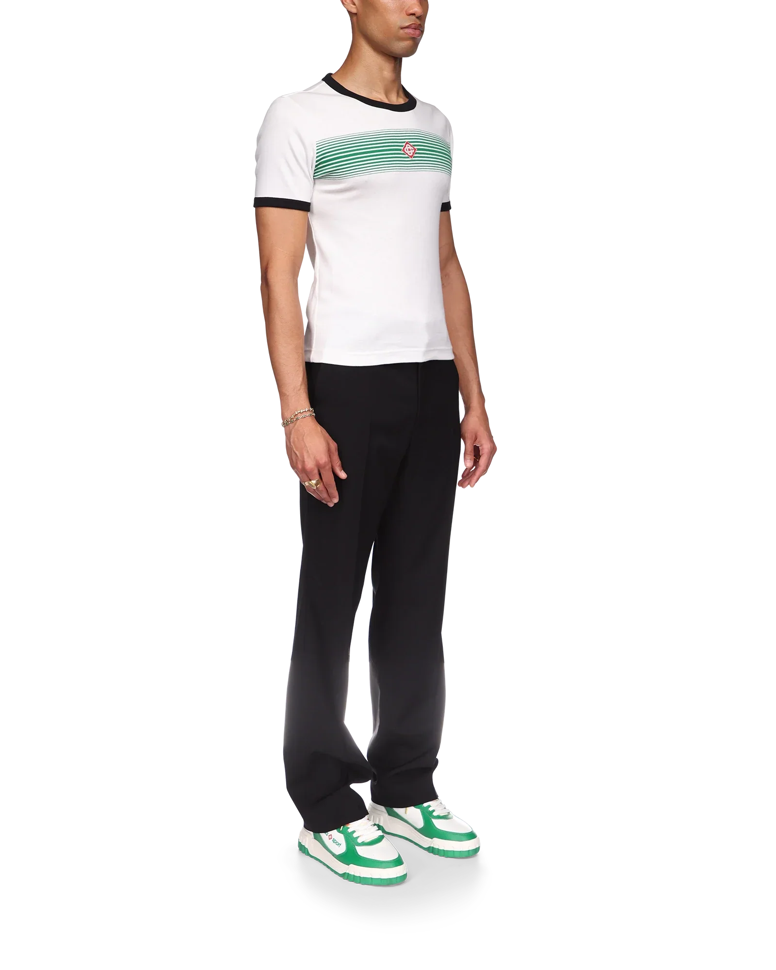 T-shirt à rayures dégradées