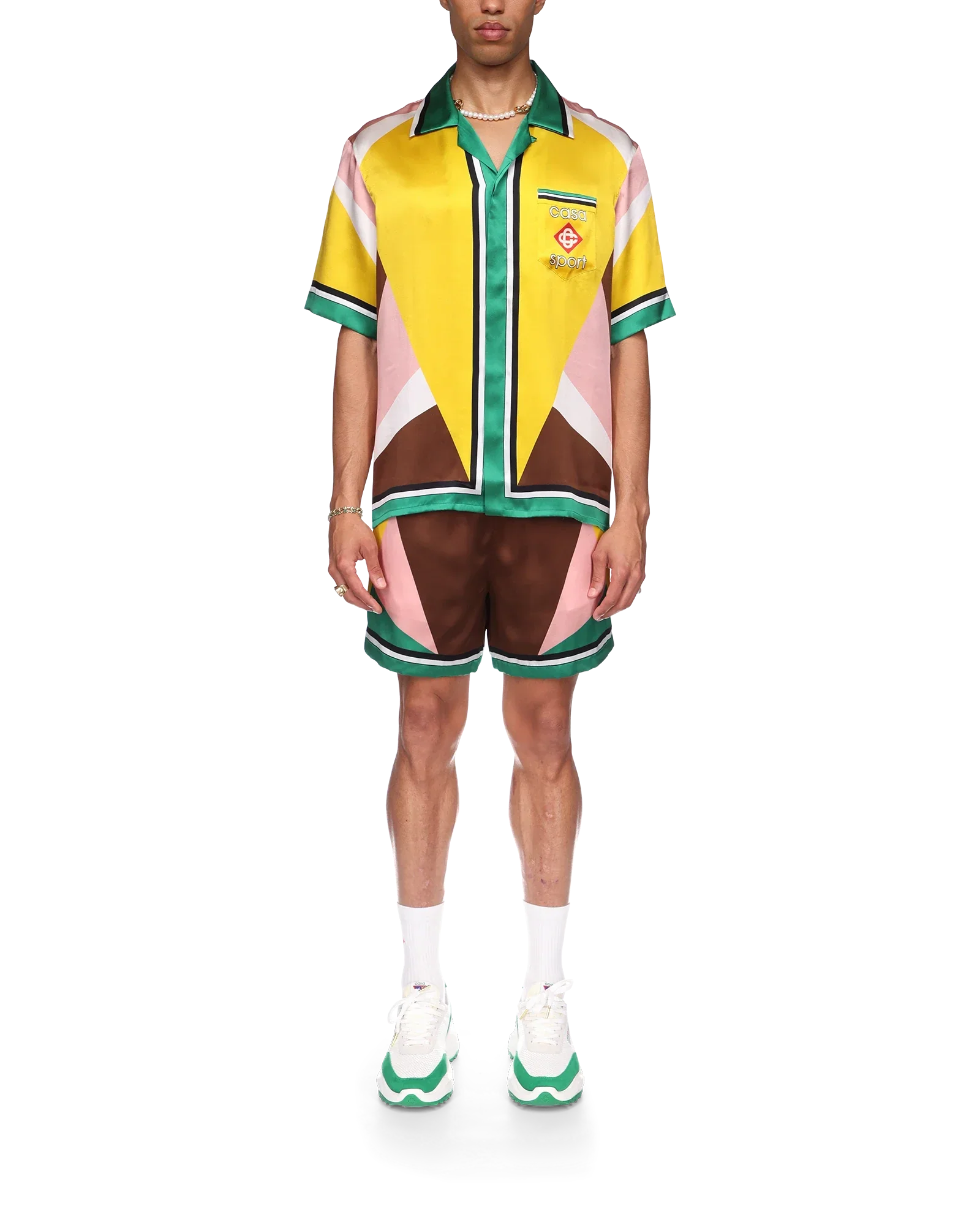 Chemise en soie Casa Sport