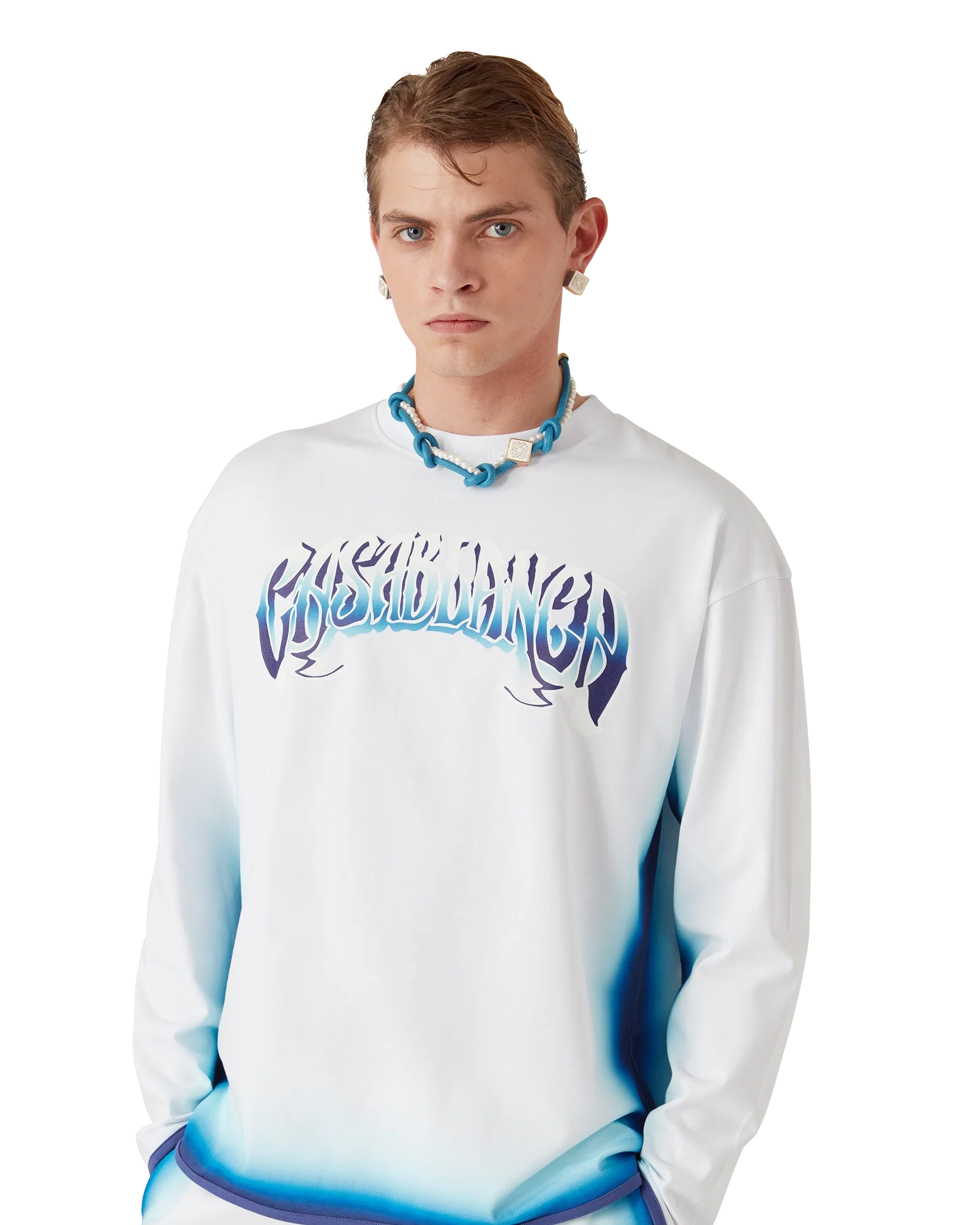 T-Shirt à manches longues Blue Fade