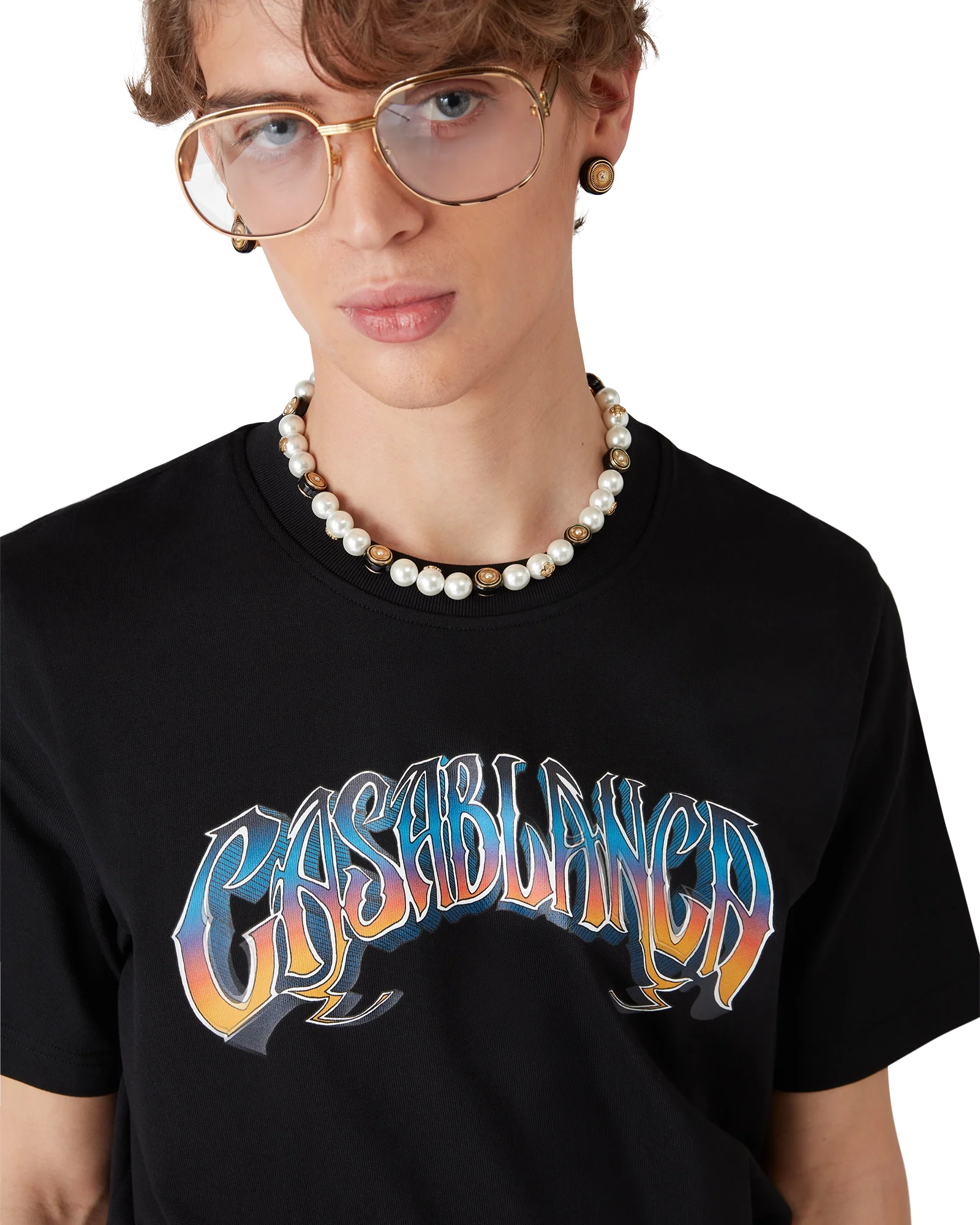 T-Shirt gothique dégradé