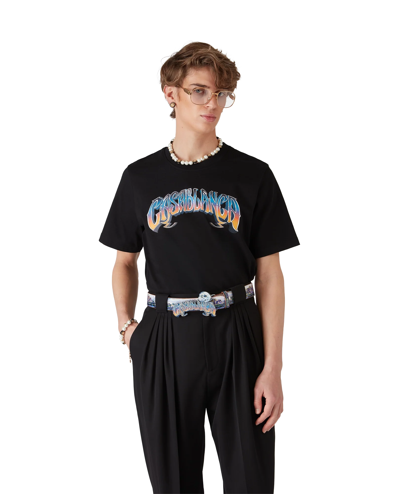 T-Shirt gothique dégradé