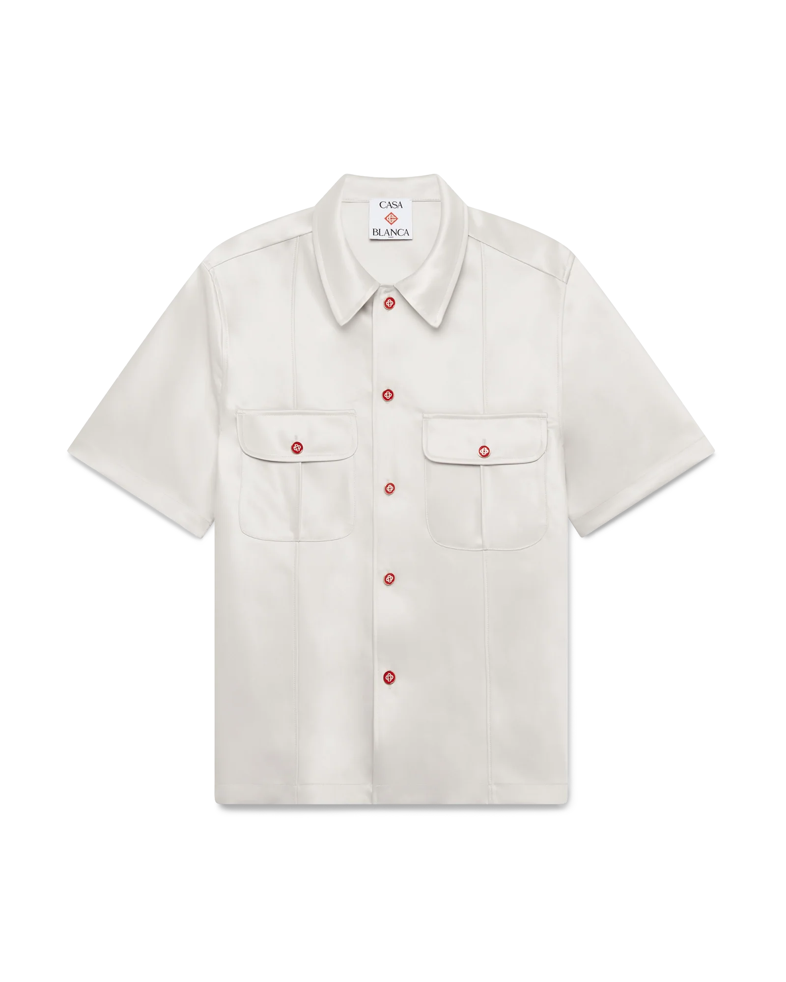 Chemise en satin Duchesse