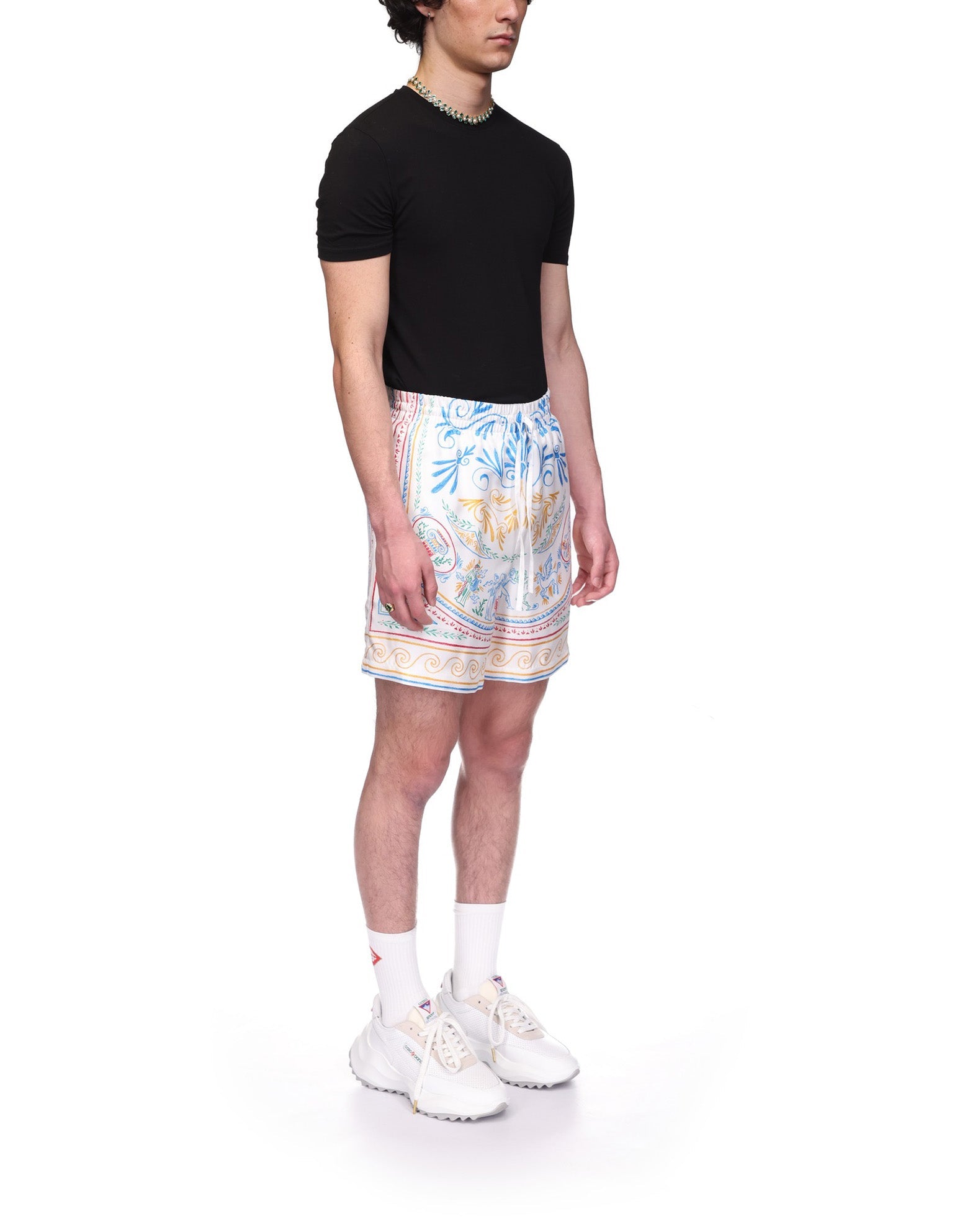 Short en soie Crayon Vase