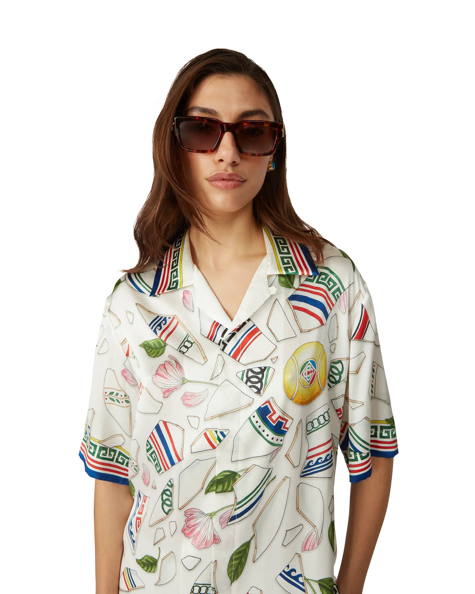 Chemise en soie Le Vase Brise
