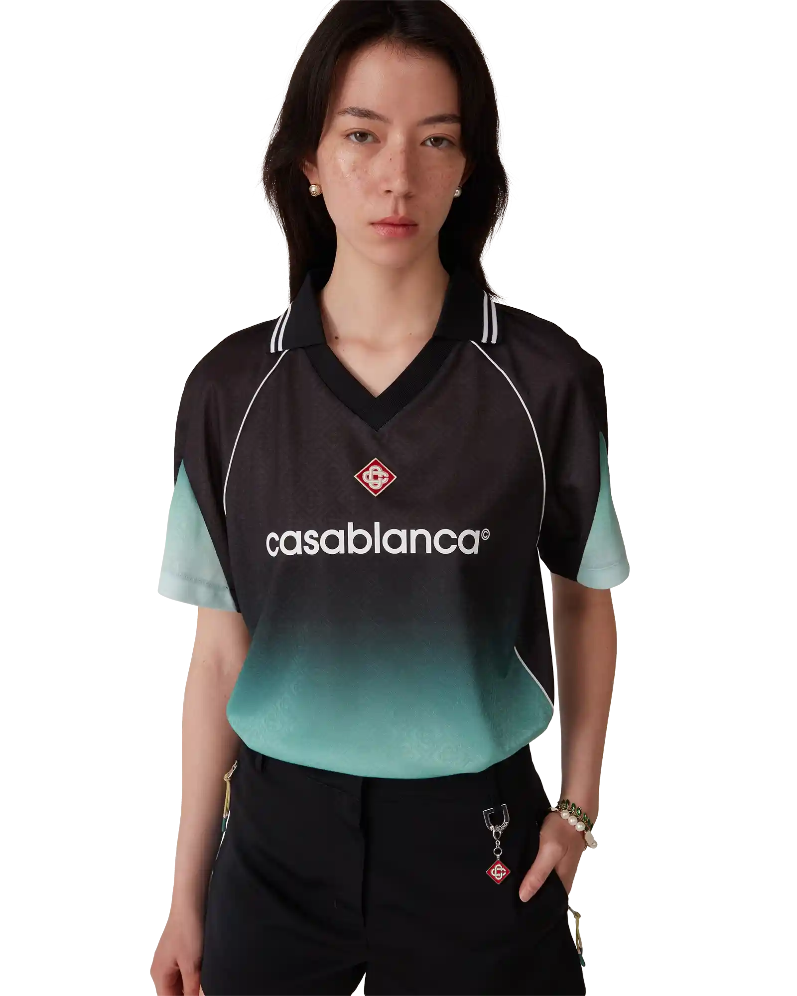 Maillot de football Gradient Monogram Jacquard