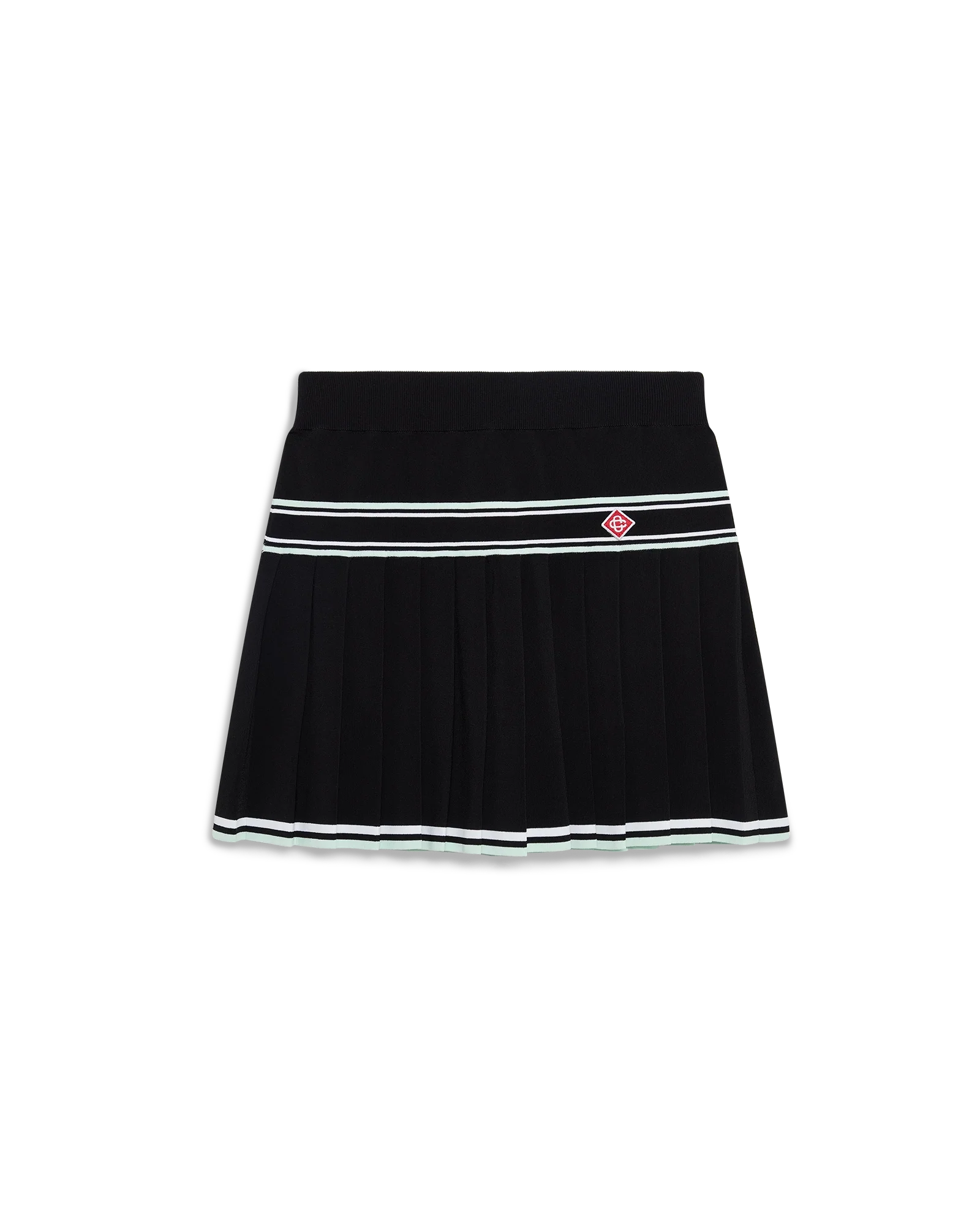 Minijupe plissée en viscose