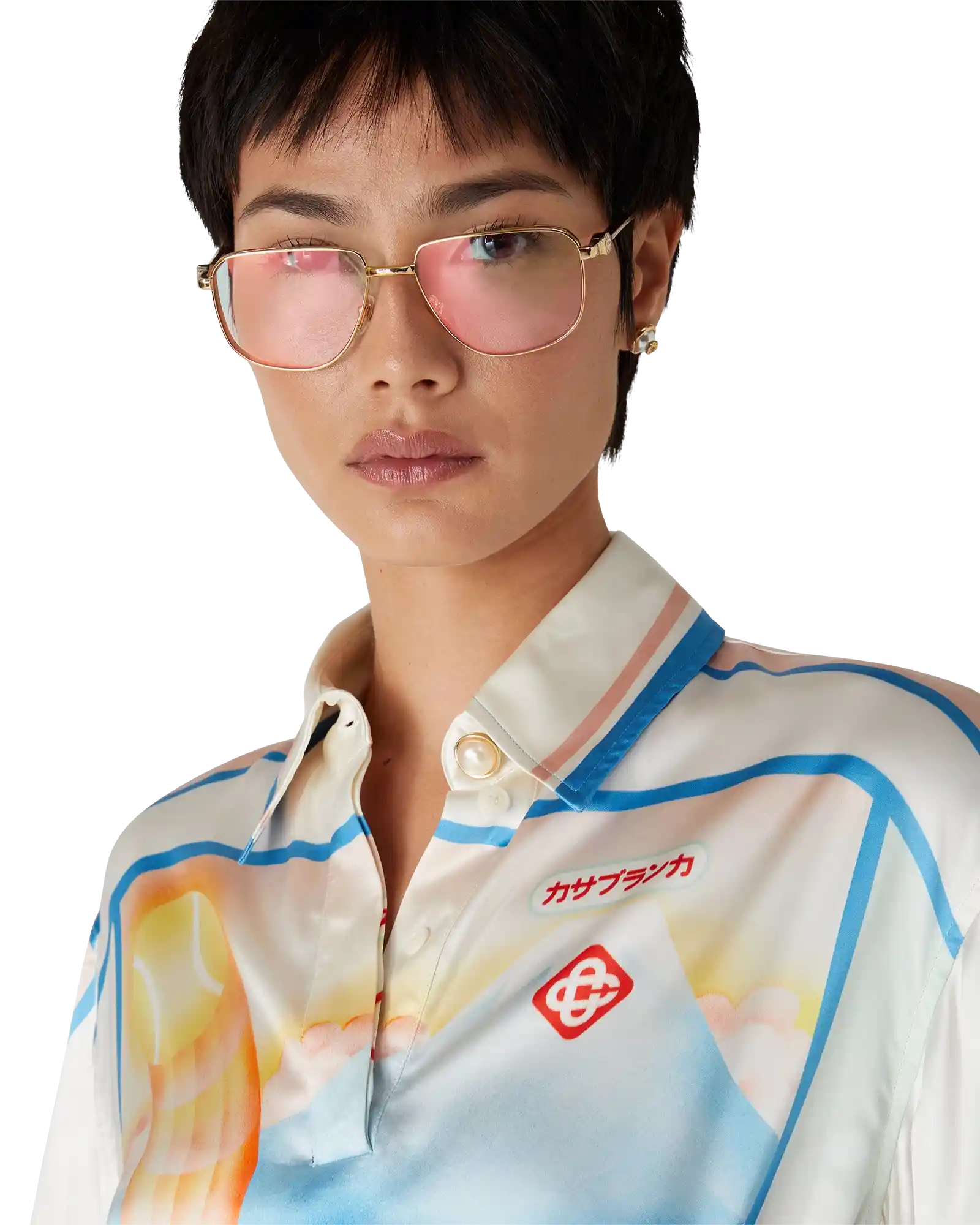 Chemise Fuji Dream Silk Cropped