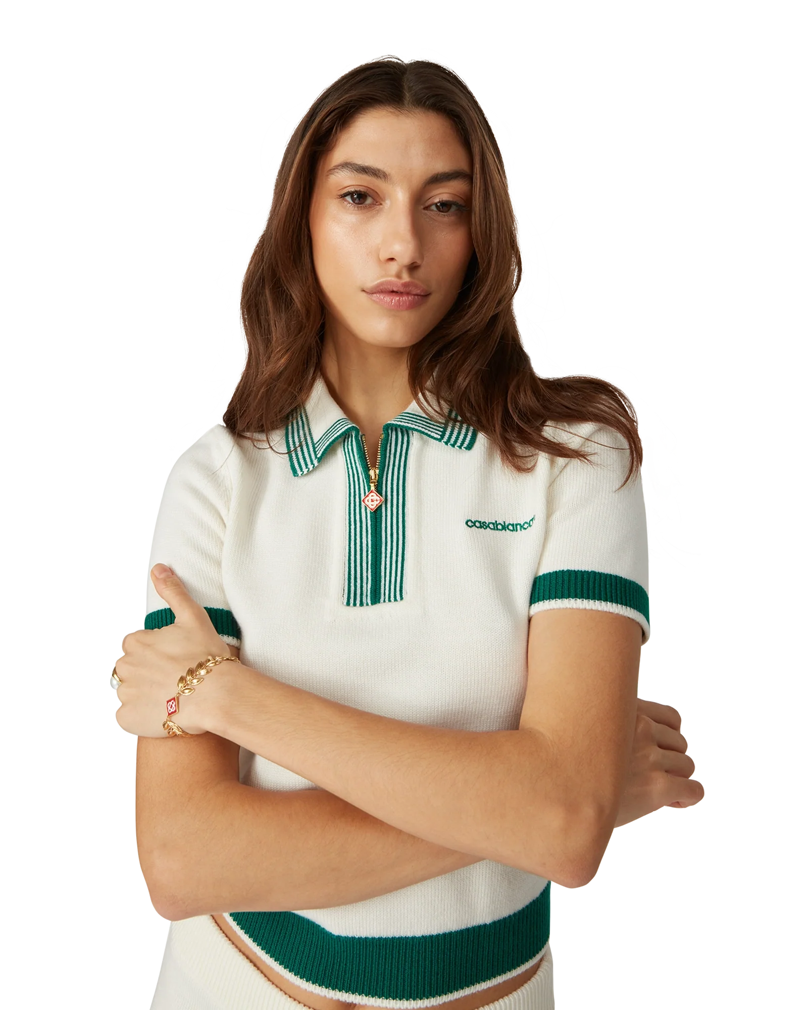 Polo de tennis en tricot