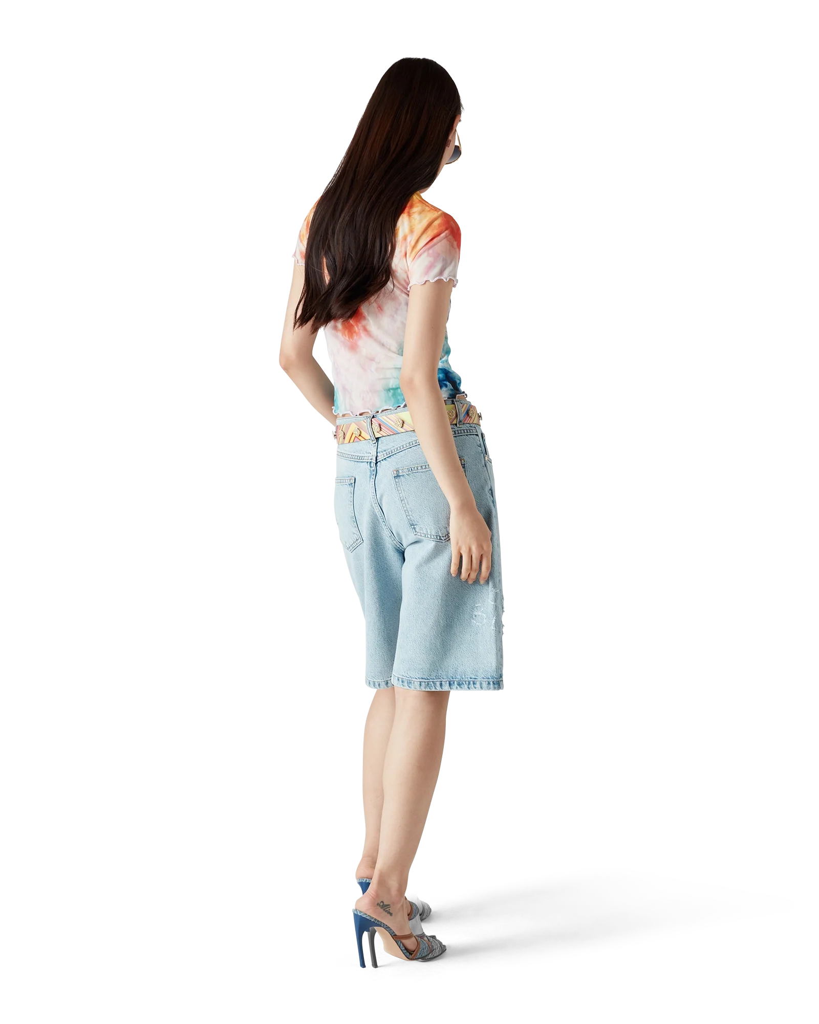 T-Shirt Surf Trip Tie Dye Mesh