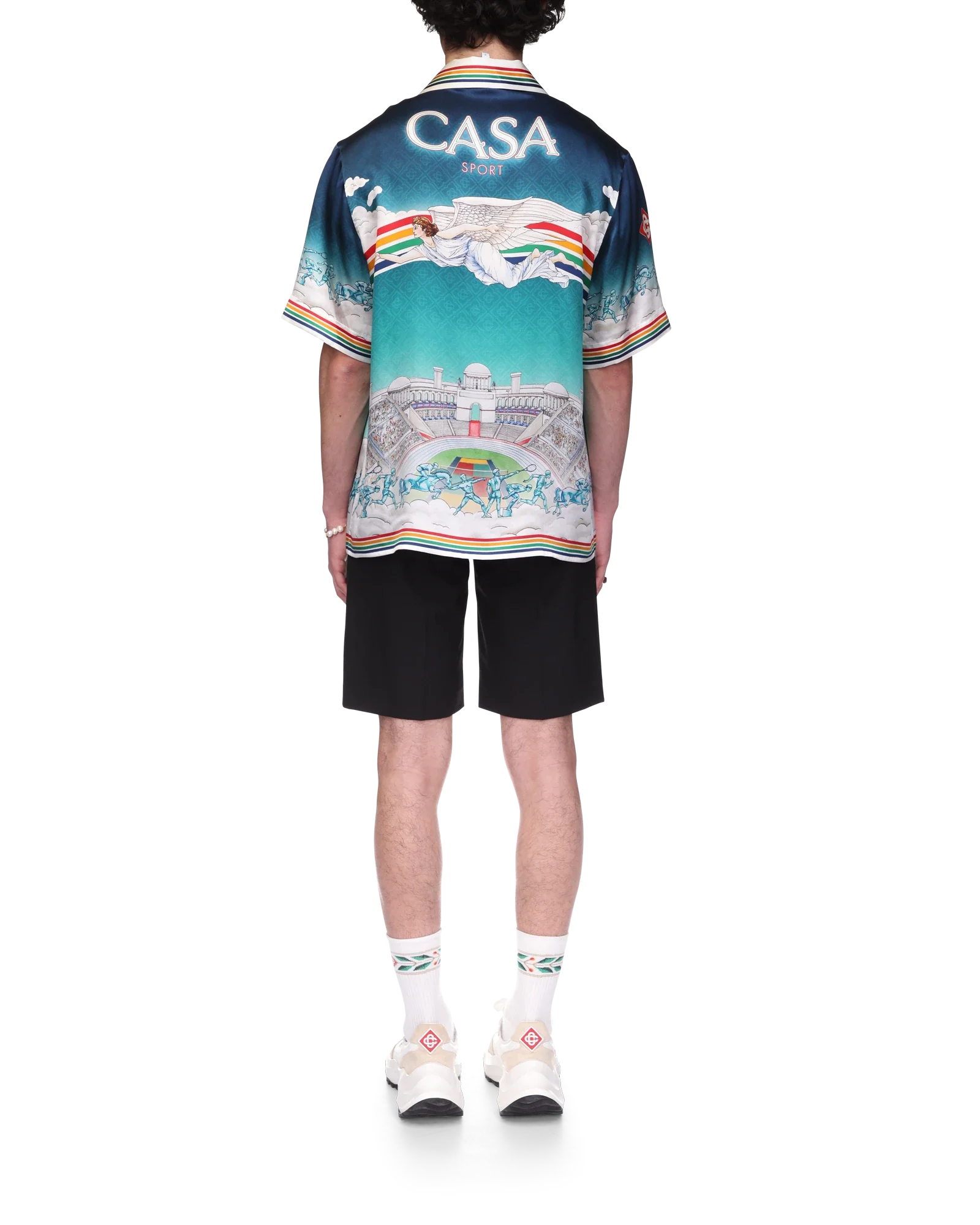 Chemise en soie La Déesse Du Stade