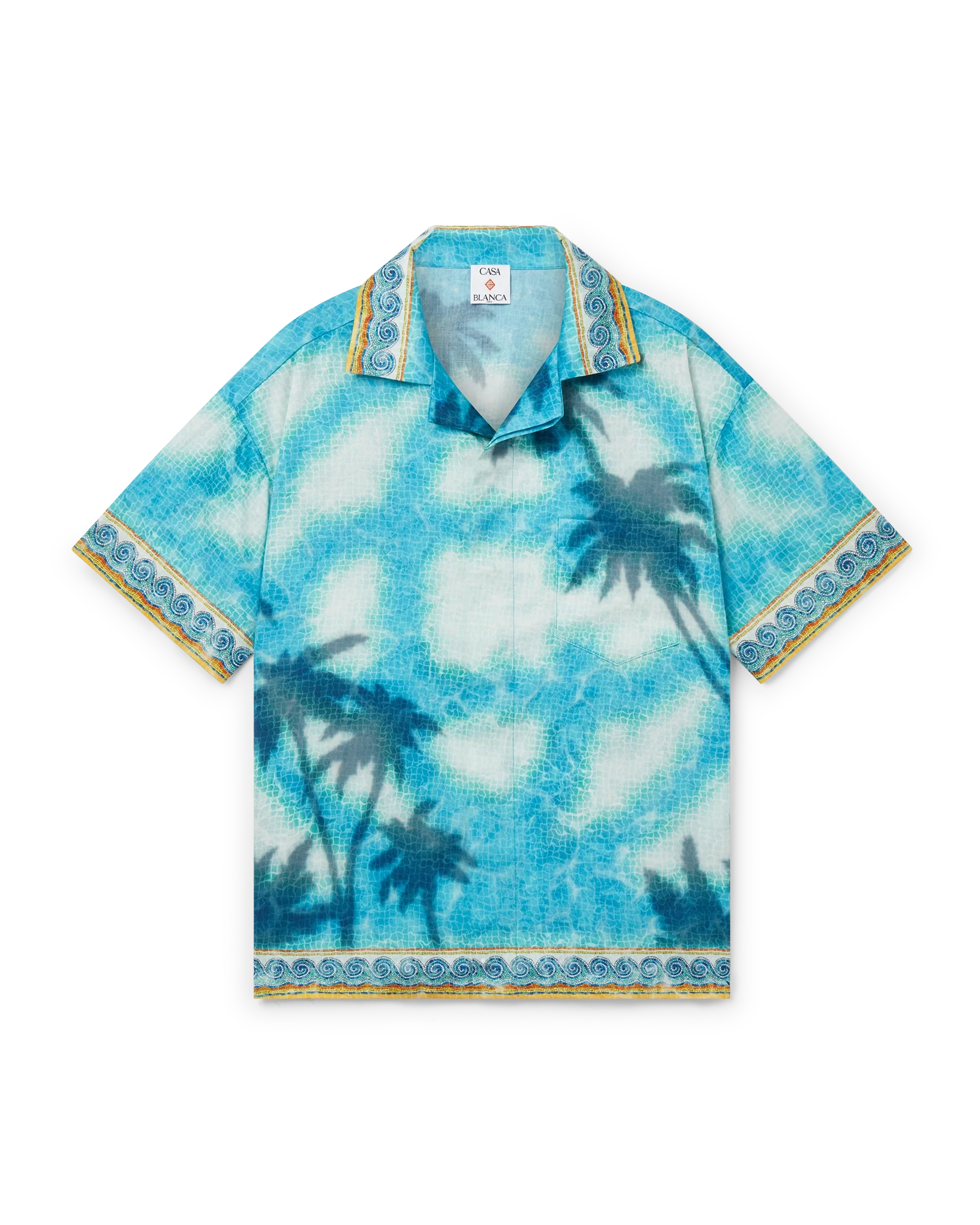 Chemise à manches courtes avec emblème de la piscine