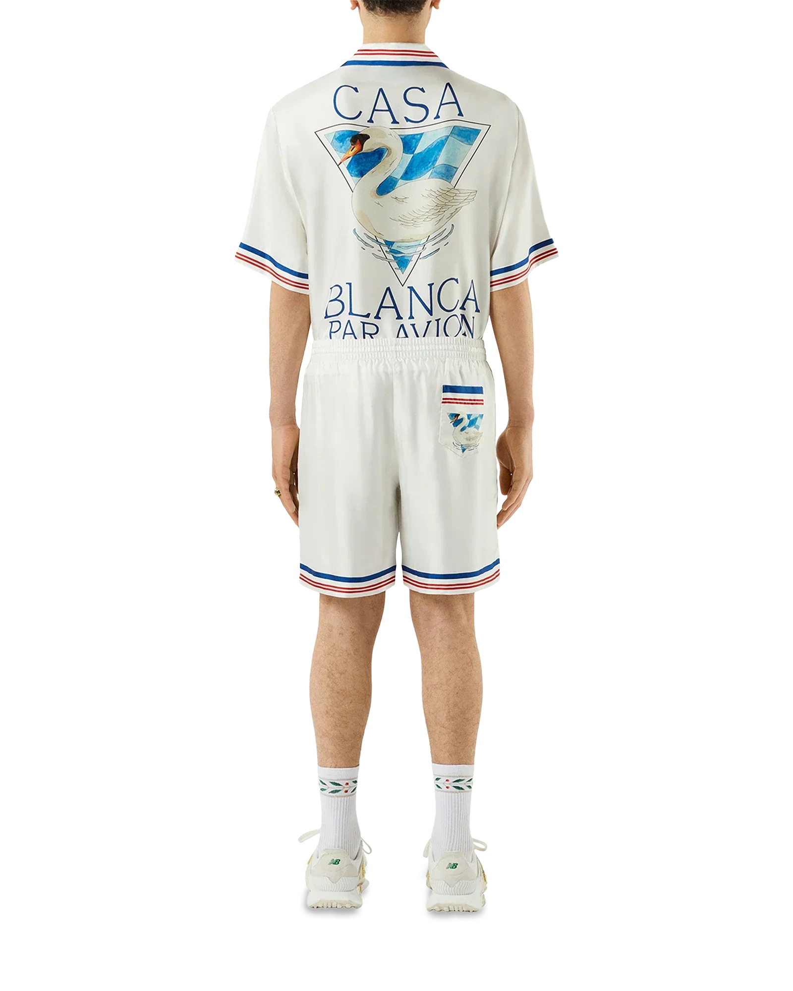 Short Par Avion Short en soie