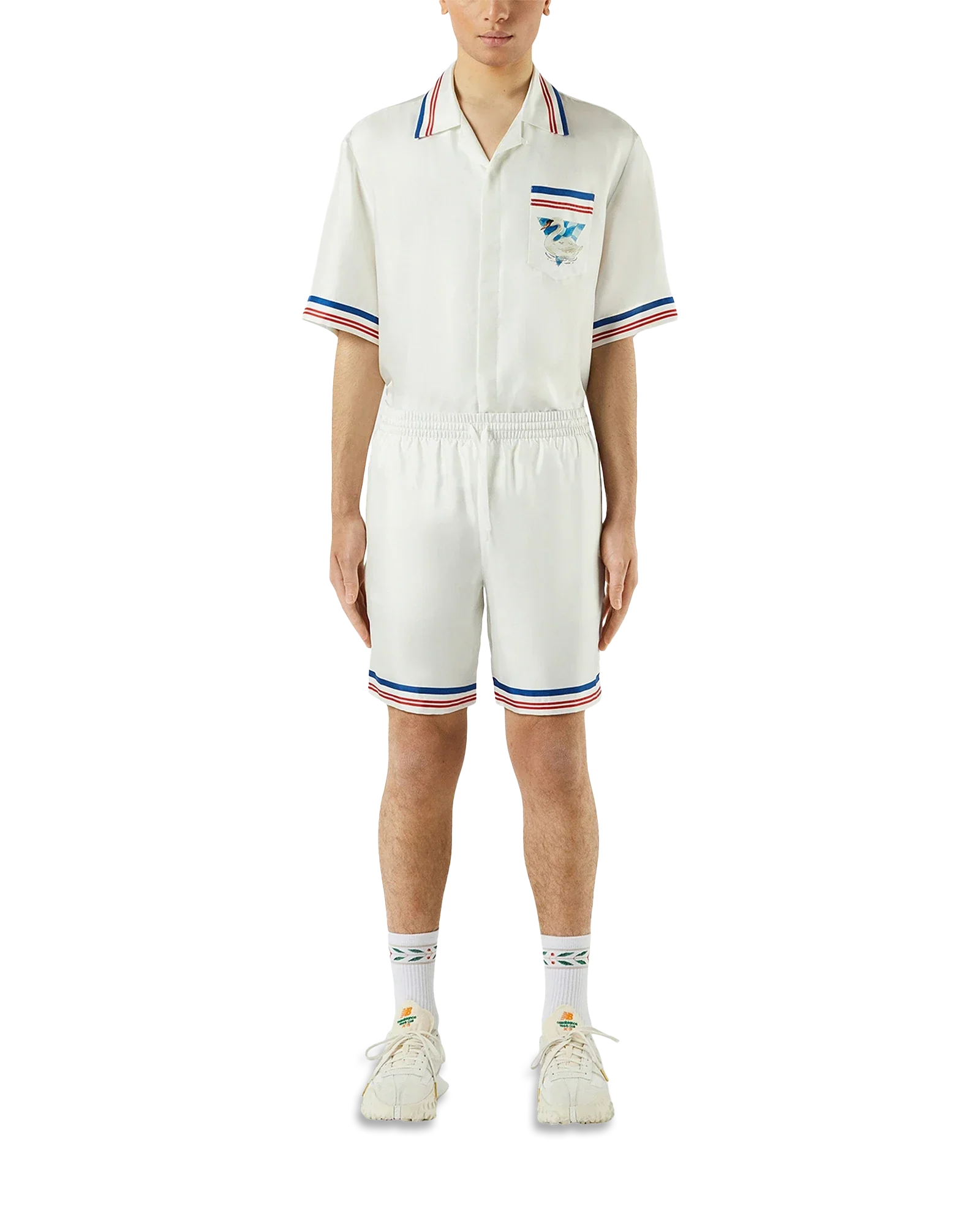 Short Par Avion Short en soie