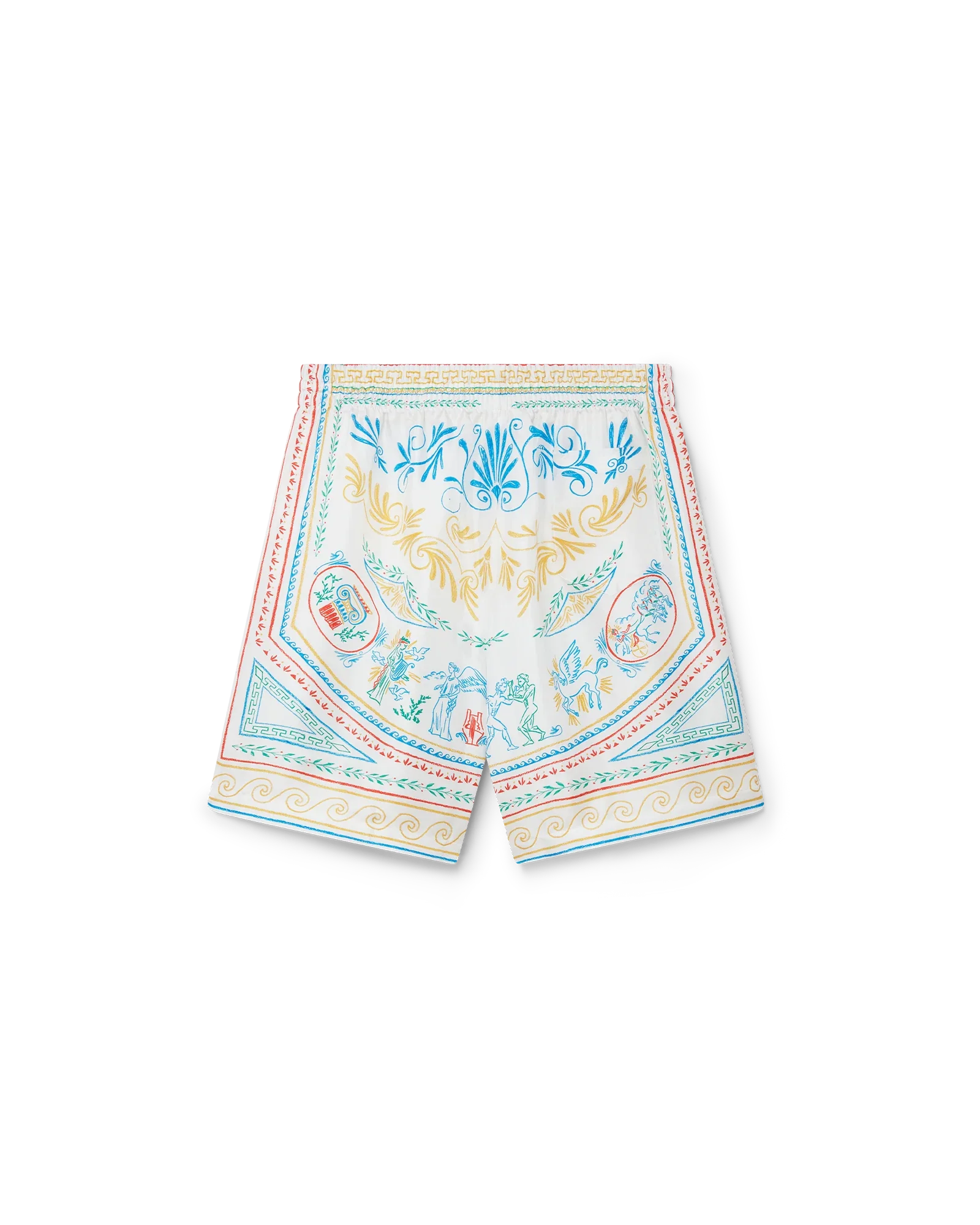 Short en soie Crayon Vase