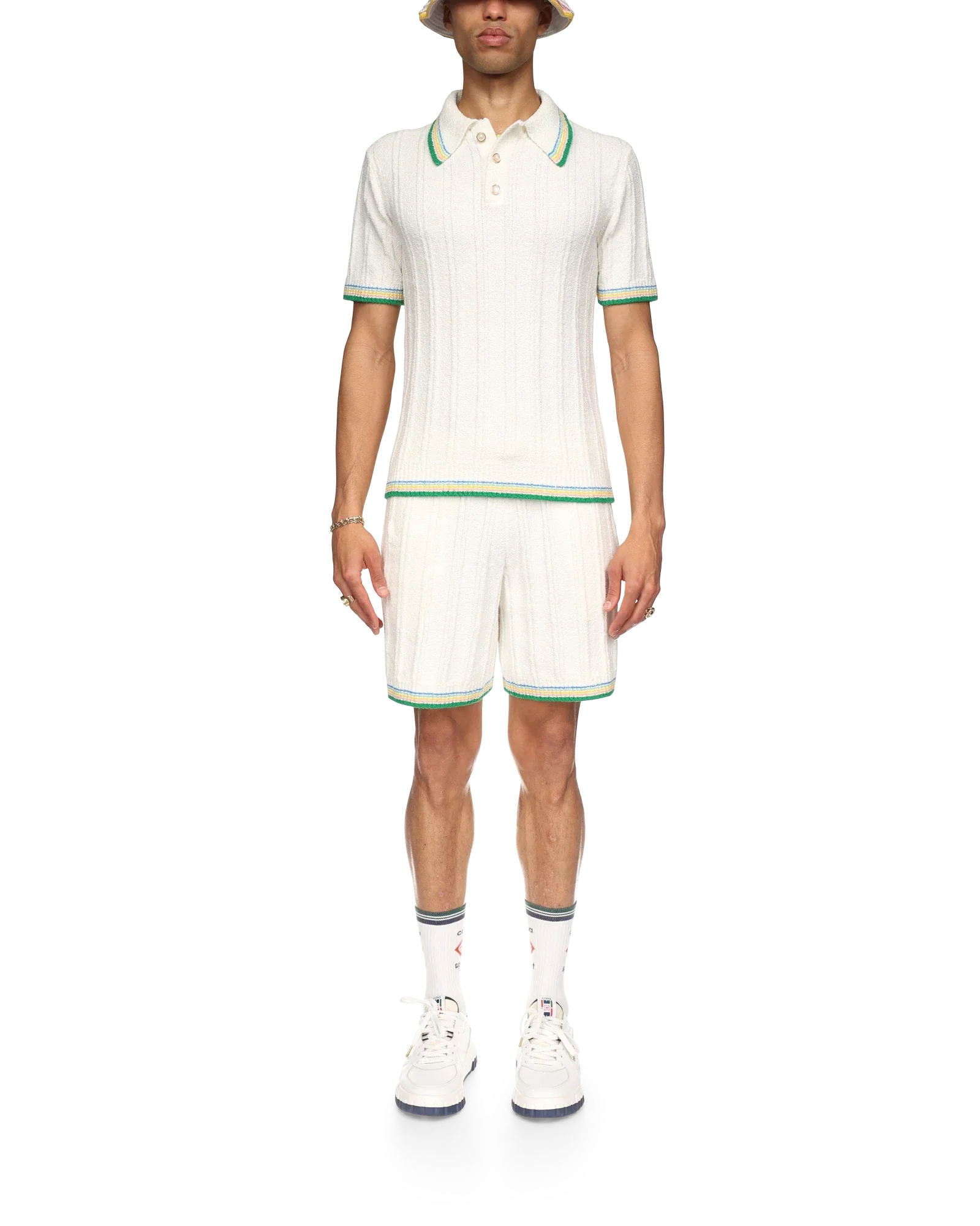 Chemise Rib Boucle Polo
