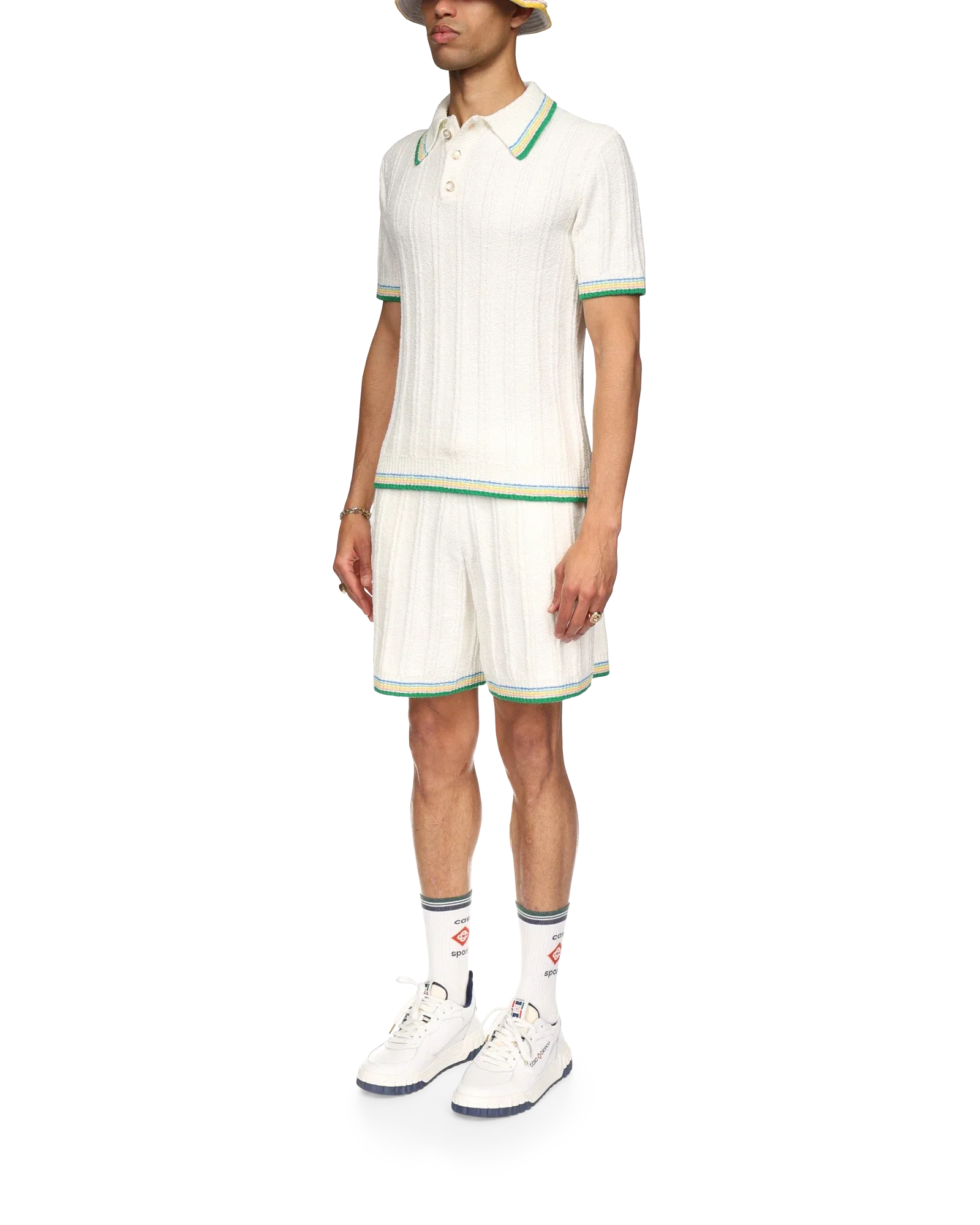 Chemise Rib Boucle Polo