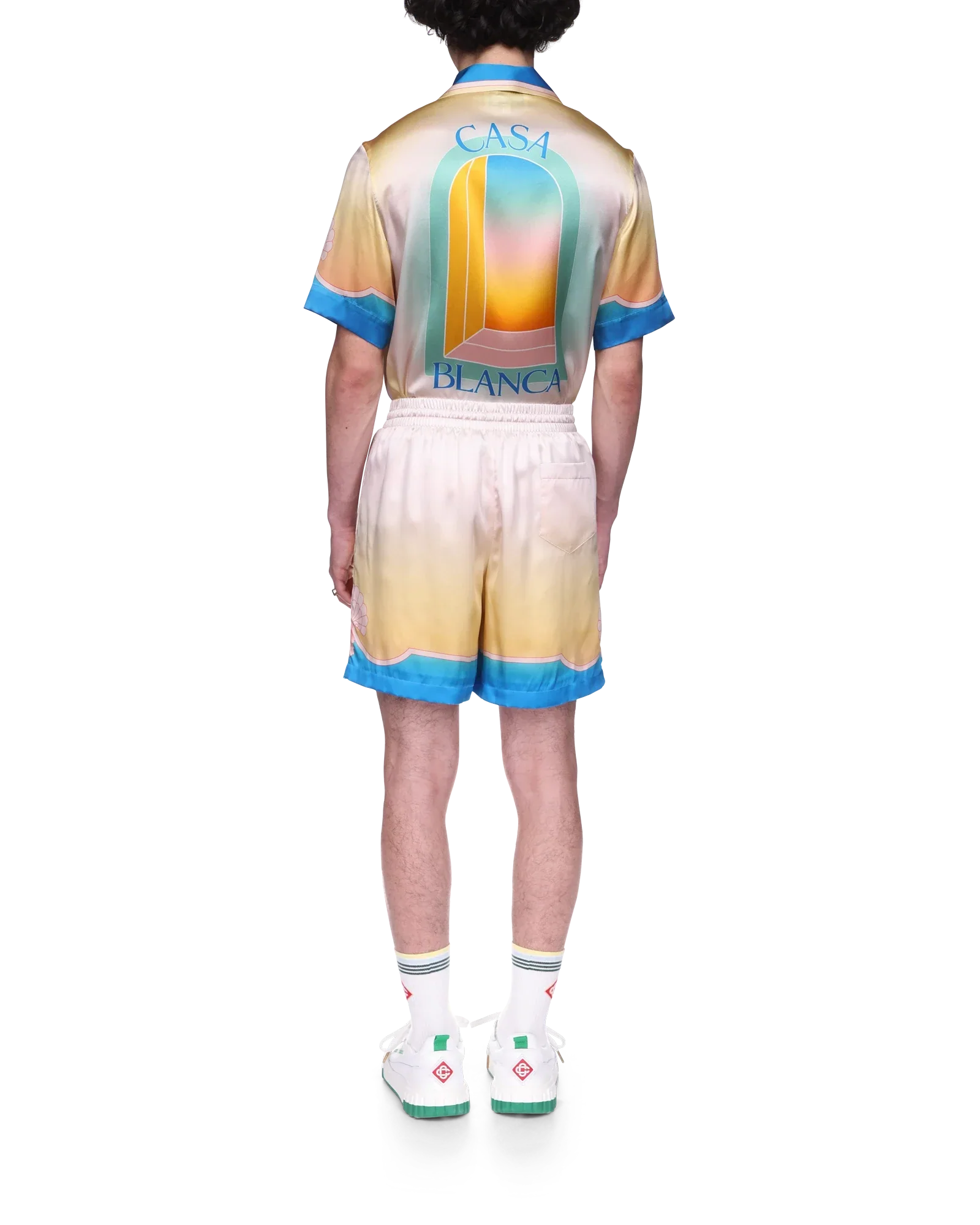 Short en soie L'Arc Coloré