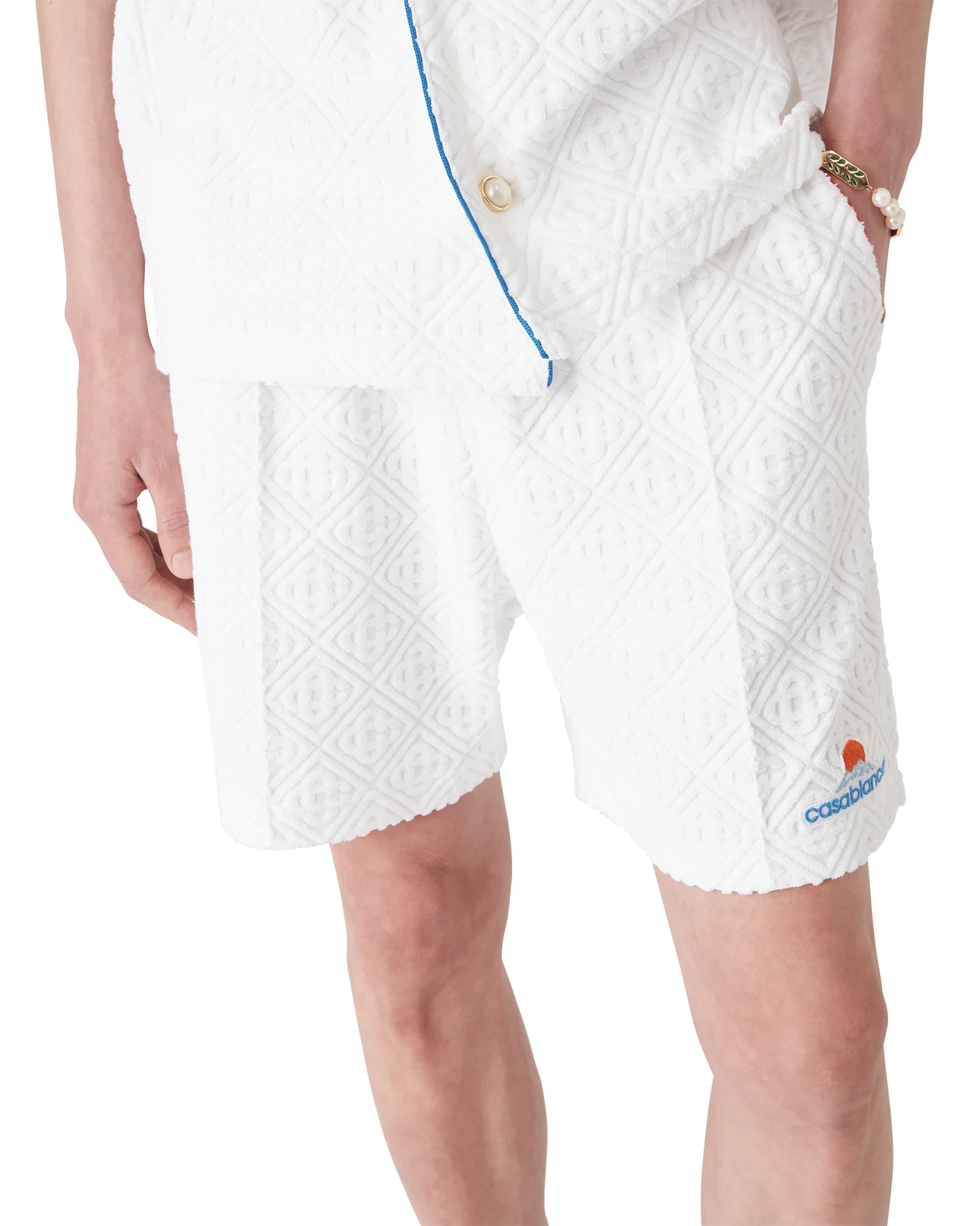 Short éponge en jacquard Monogram
