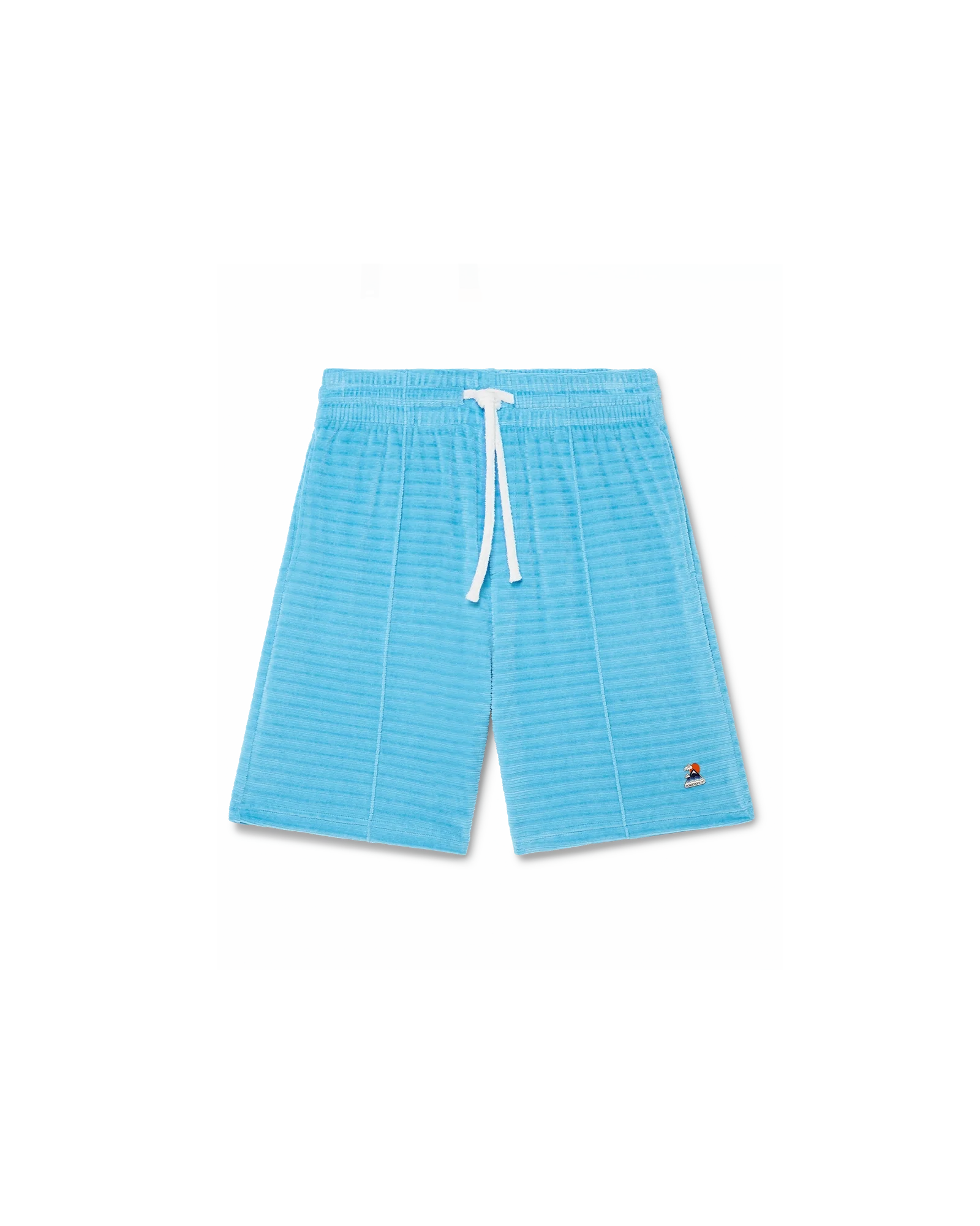 Short à rayures en velours