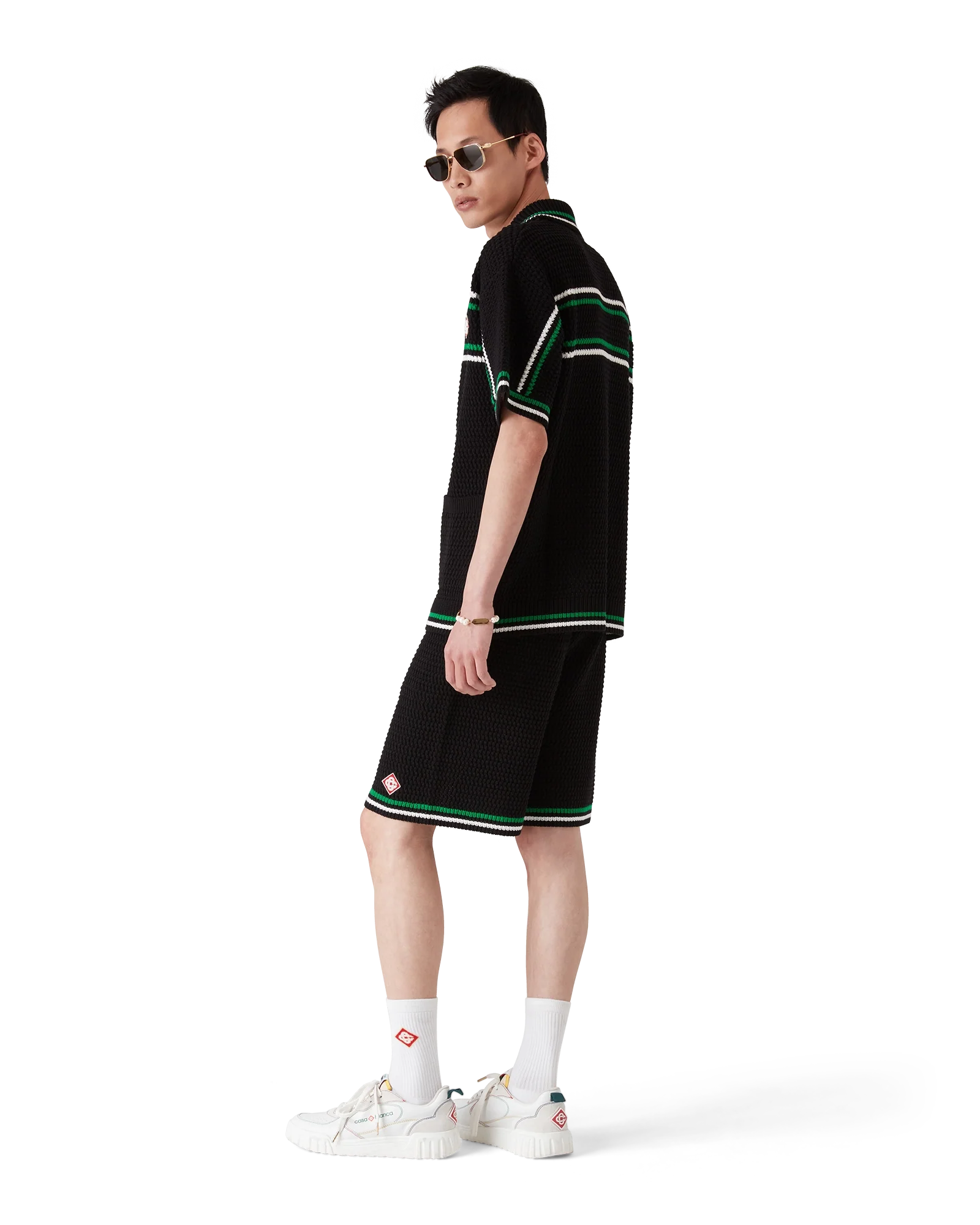 Short de tennis en crochet