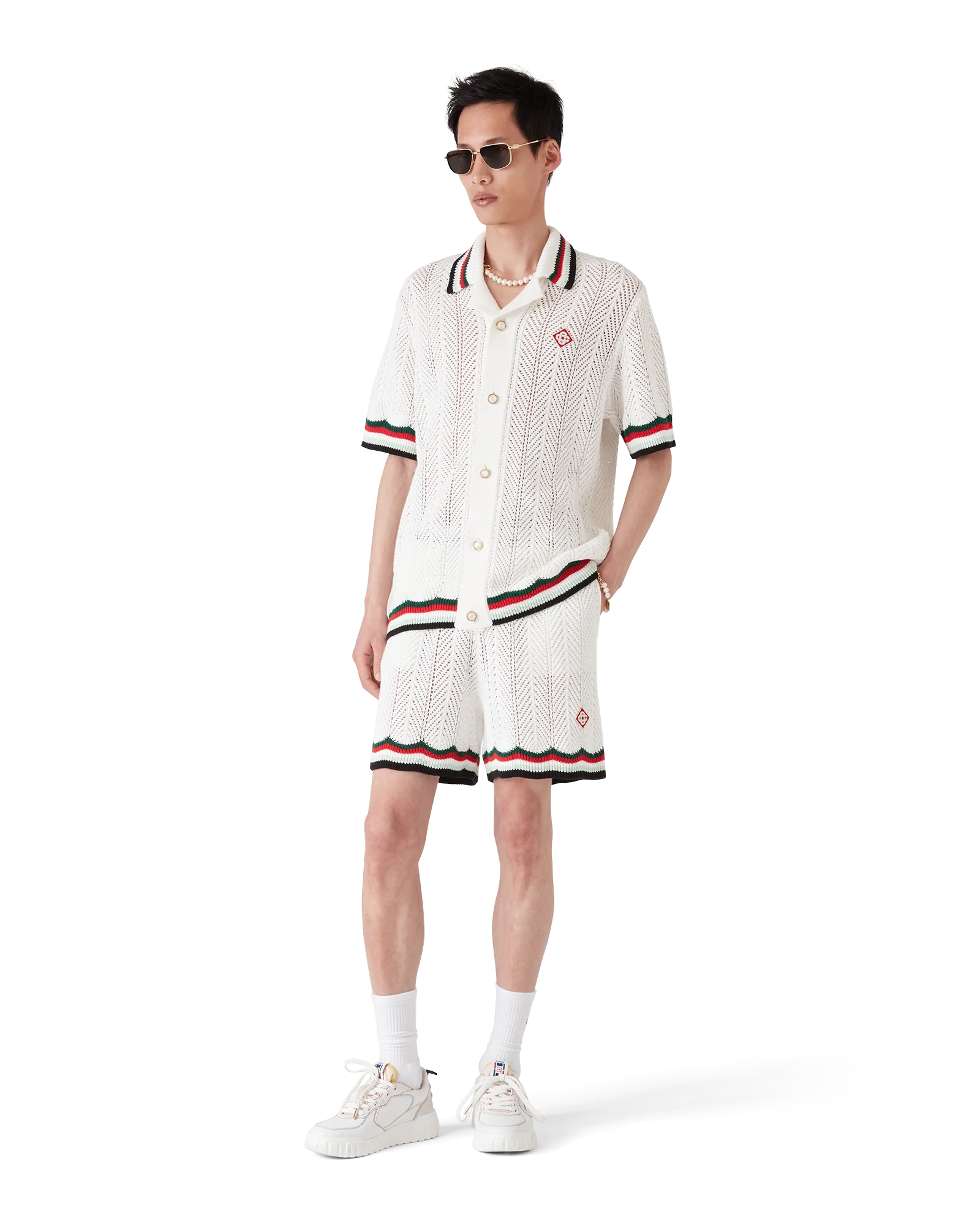 Chemise en coton Montagne Ondulee Crochet