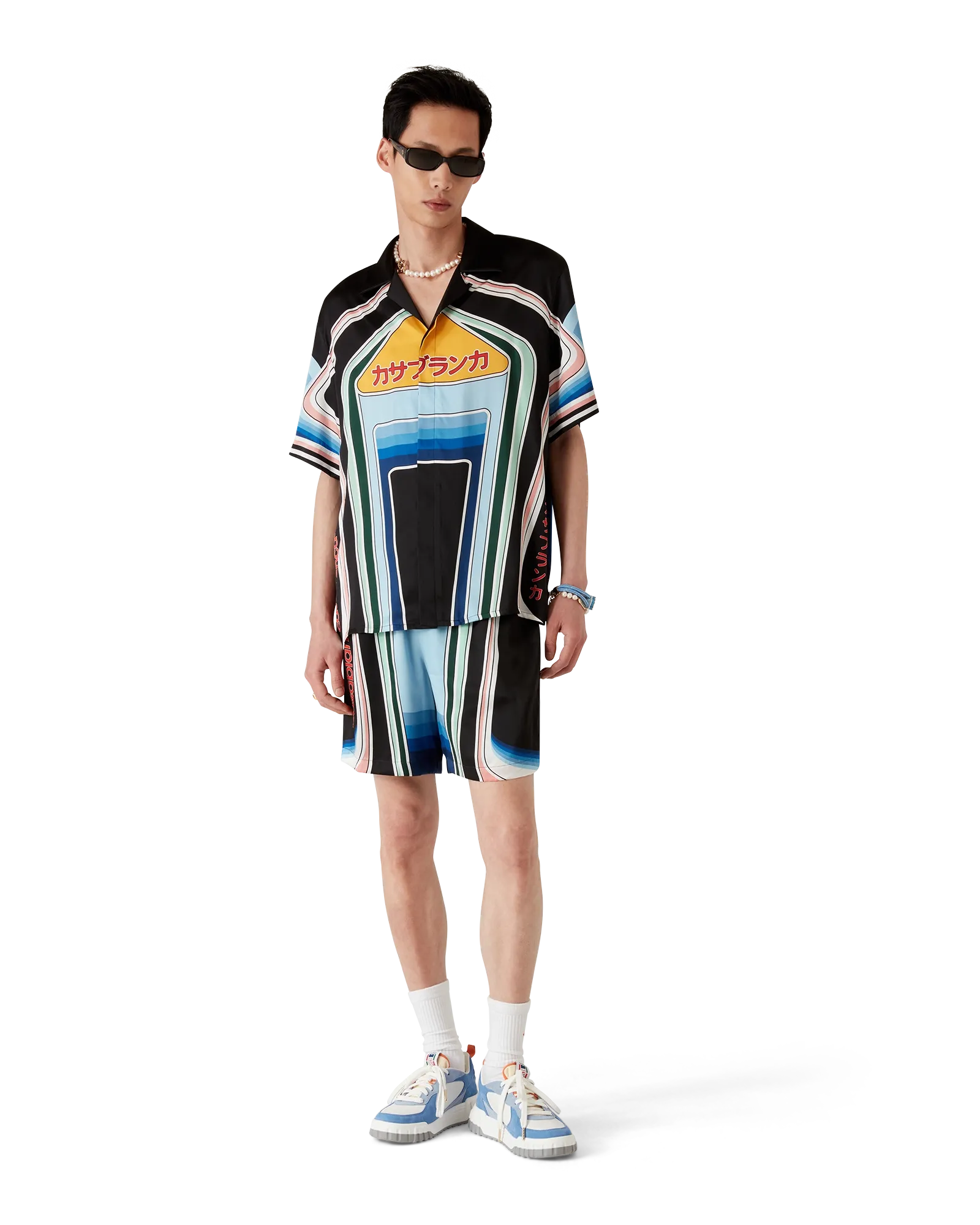 Chemise à manches Graphic Mountain Silk Short