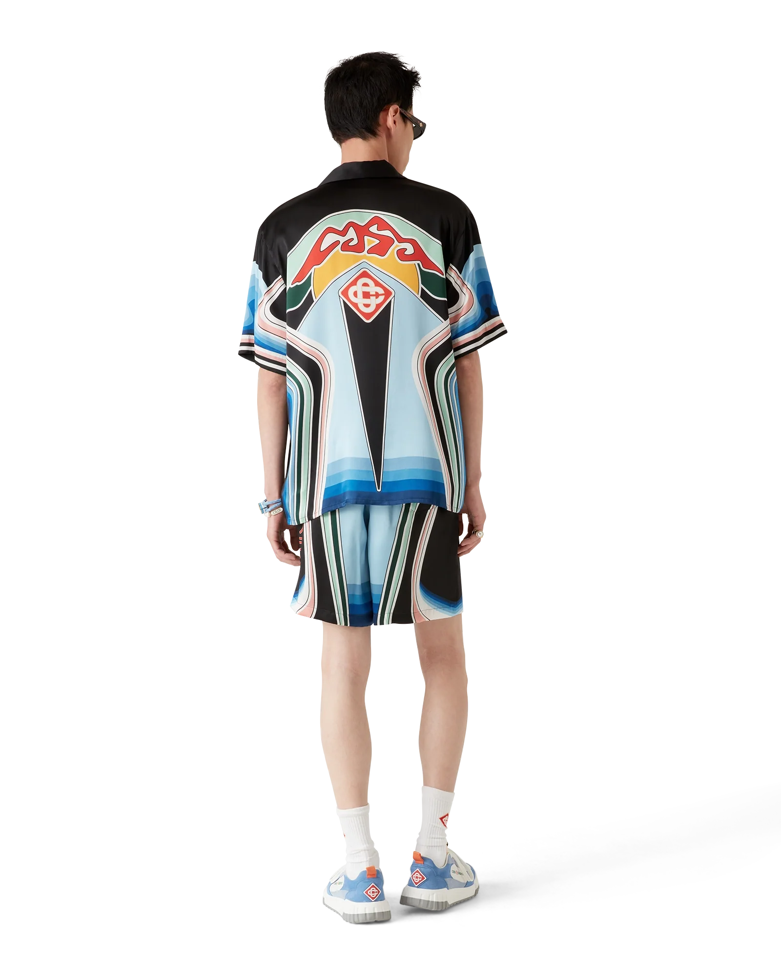 Chemise à manches Graphic Mountain Silk Short
