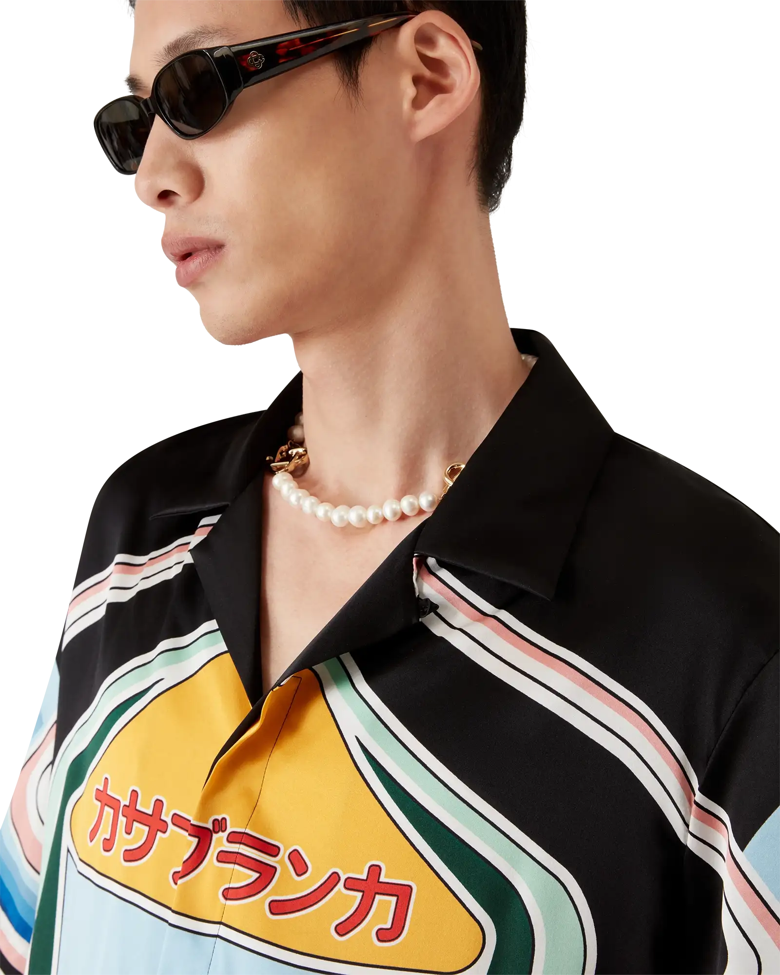 Chemise à manches Graphic Mountain Silk Short