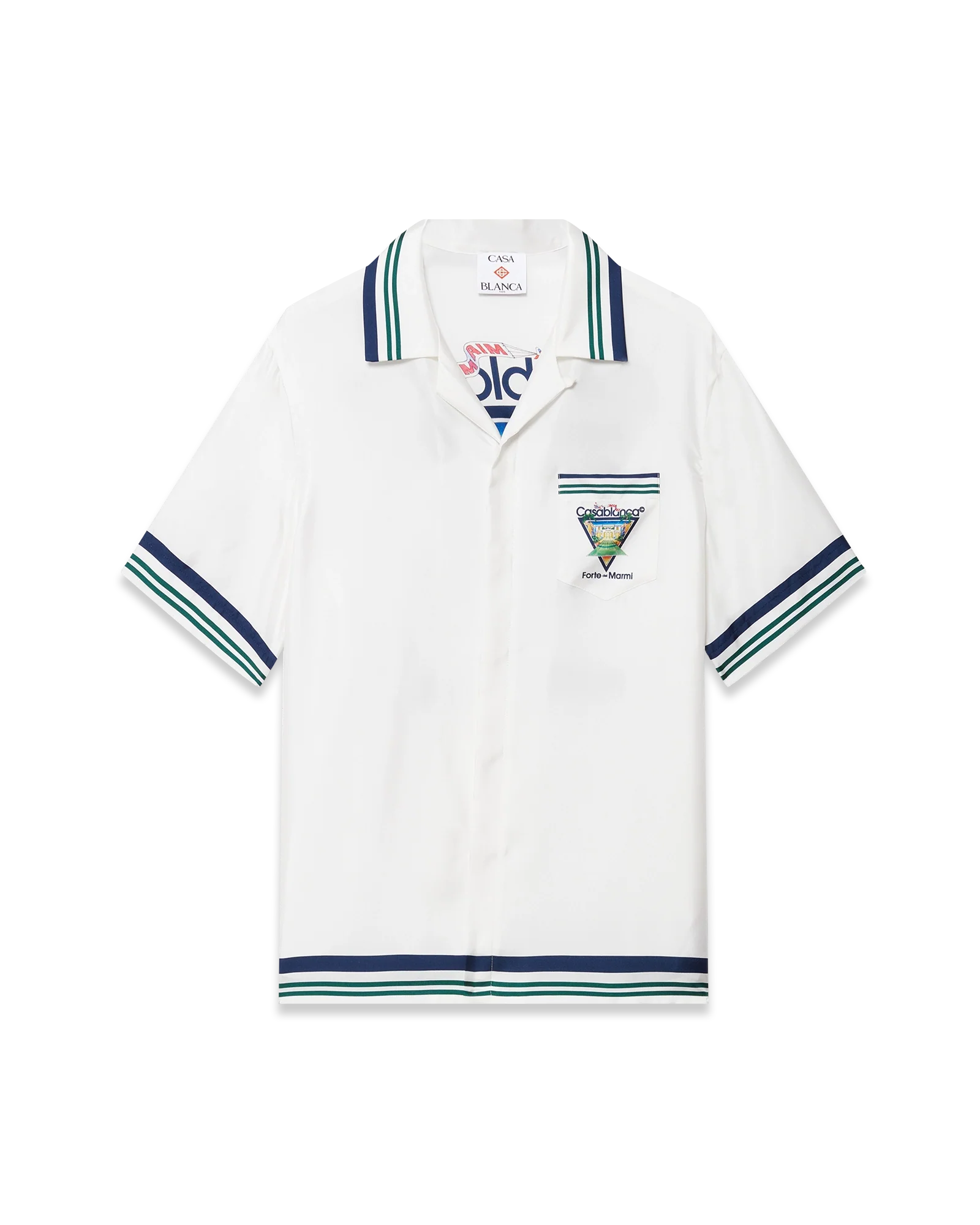 Chemise en soie Miami Open x Forte Dei Marmi Short Sleeve