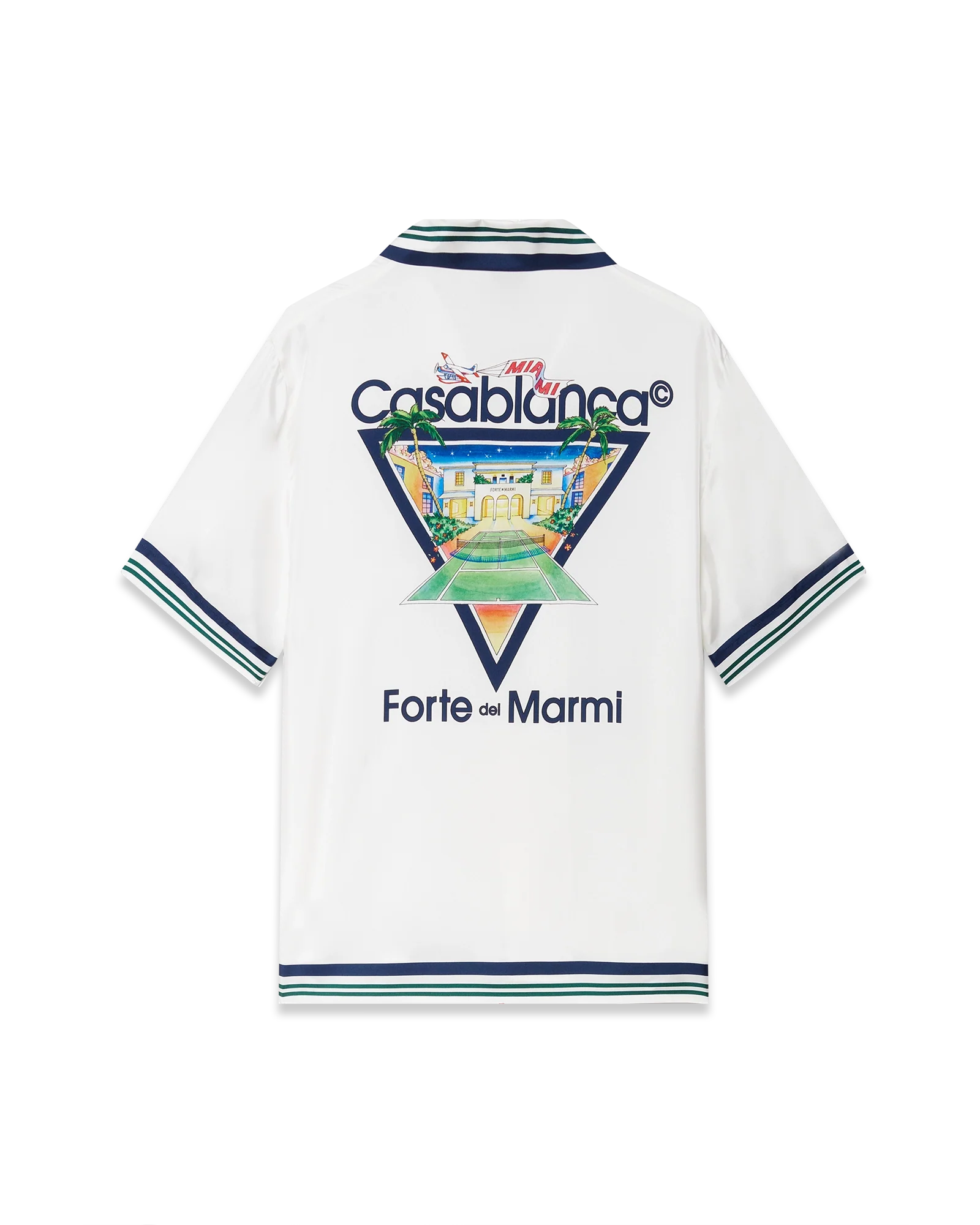 Chemise en soie Miami Open x Forte Dei Marmi Short Sleeve