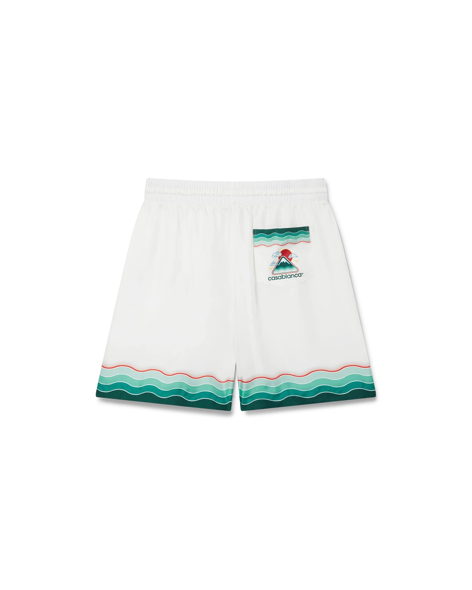 Short en soie Montagne Ondulee
