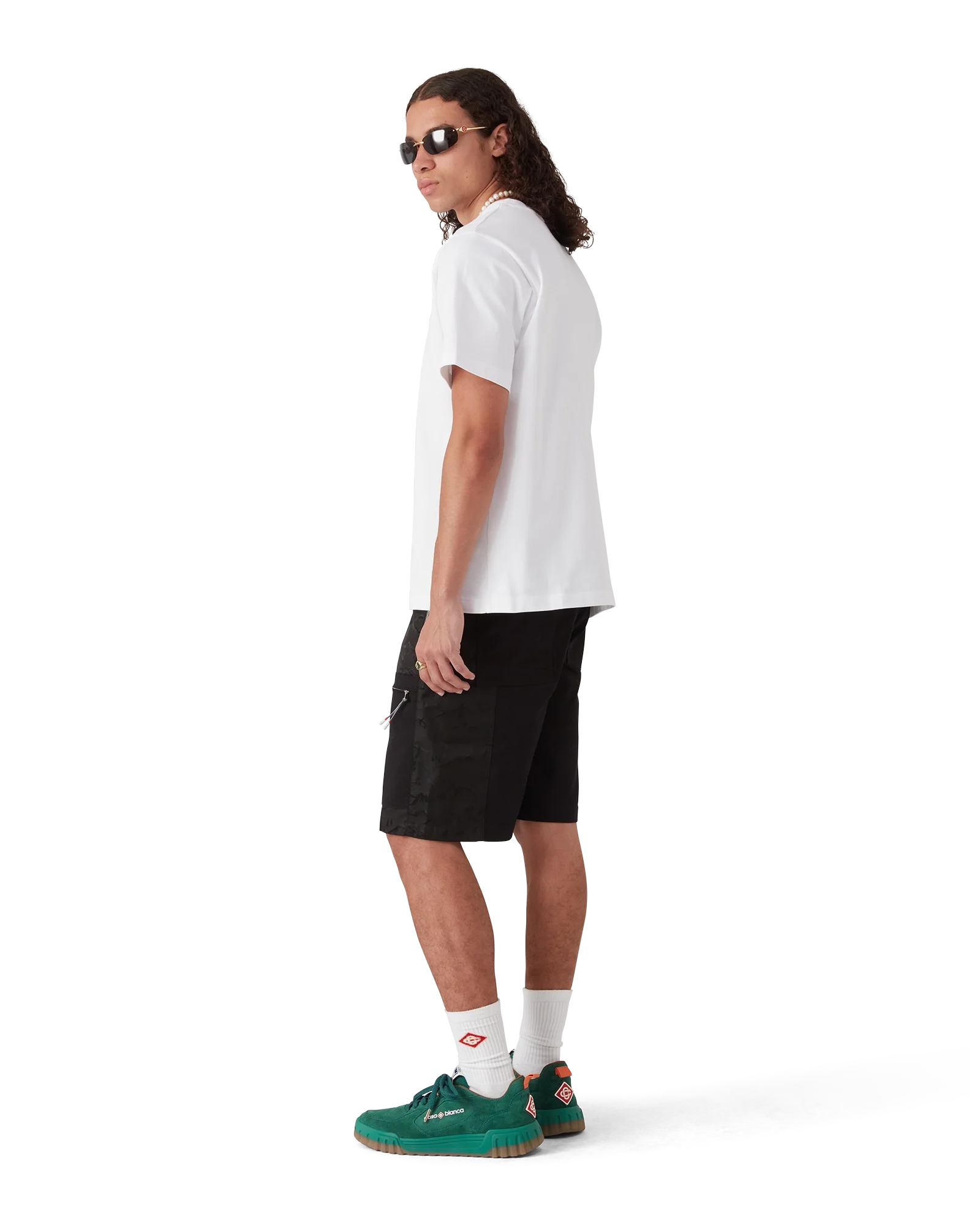 Short cargo en nylon Mountain Camo
