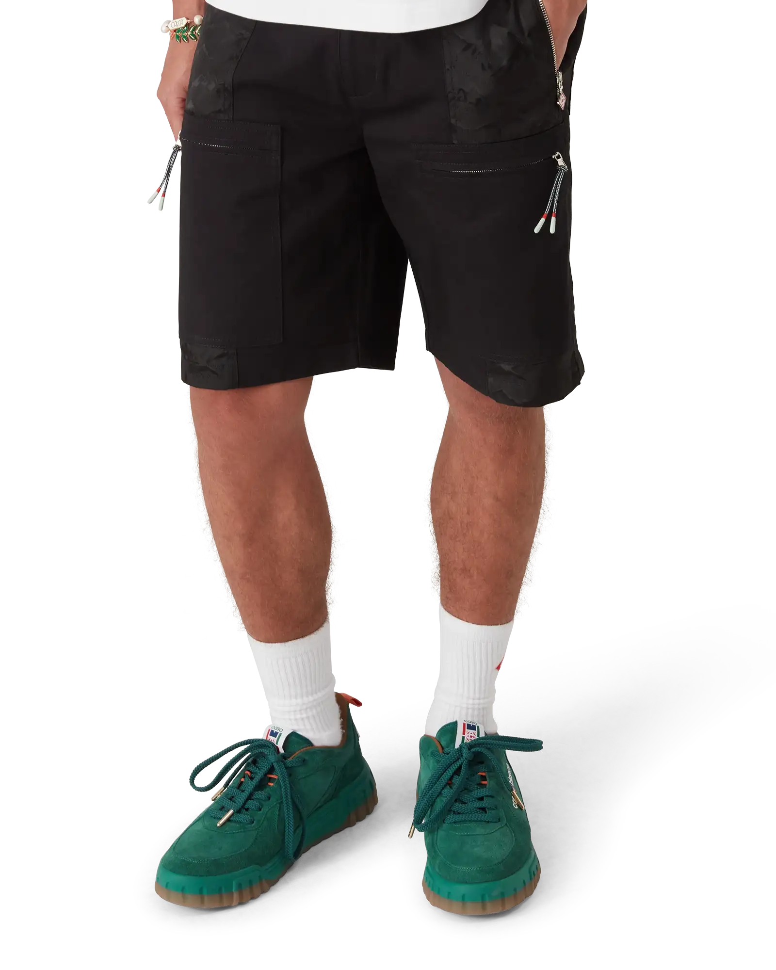 Short cargo en nylon Mountain Camo