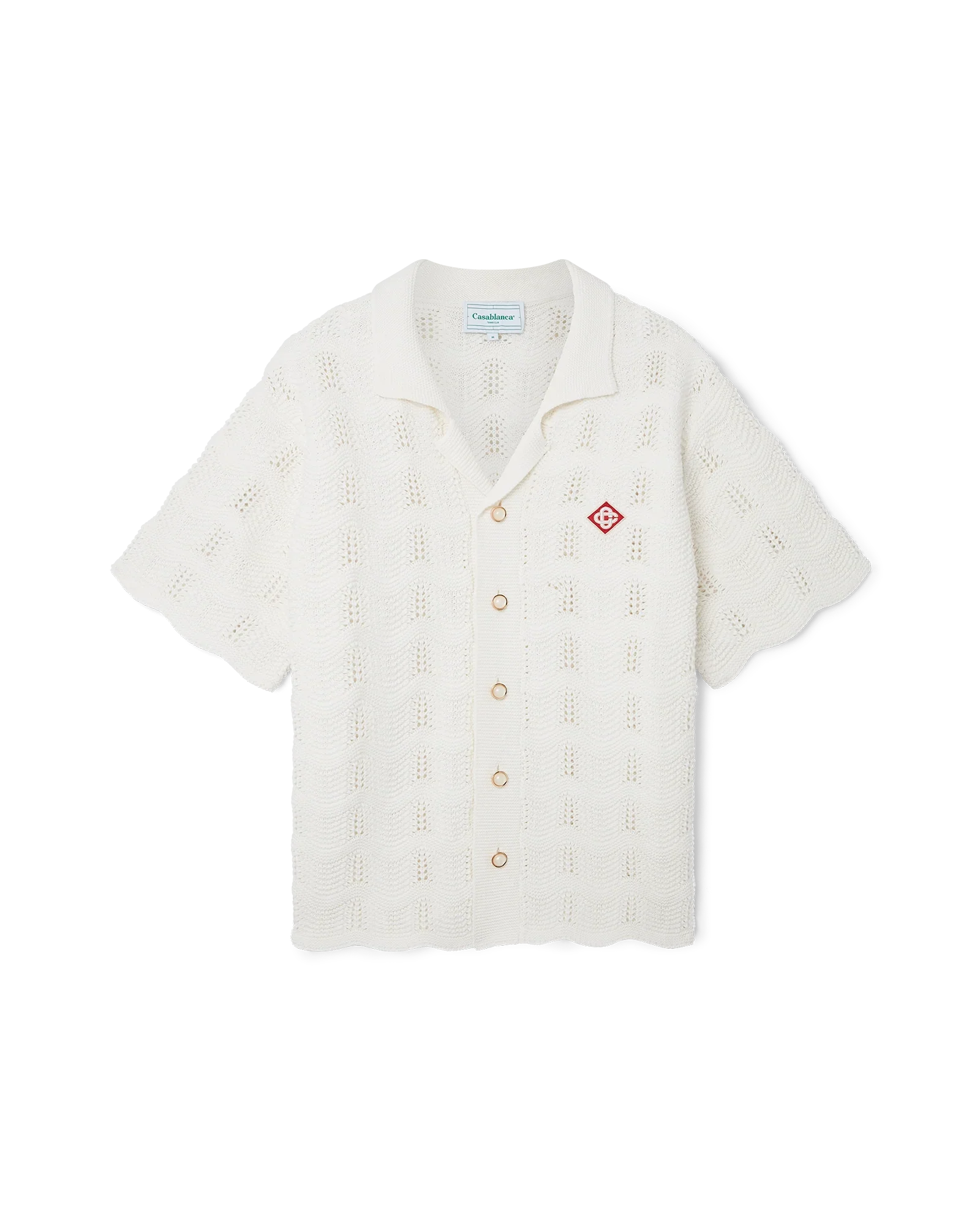 Chemise en crochet ondulée