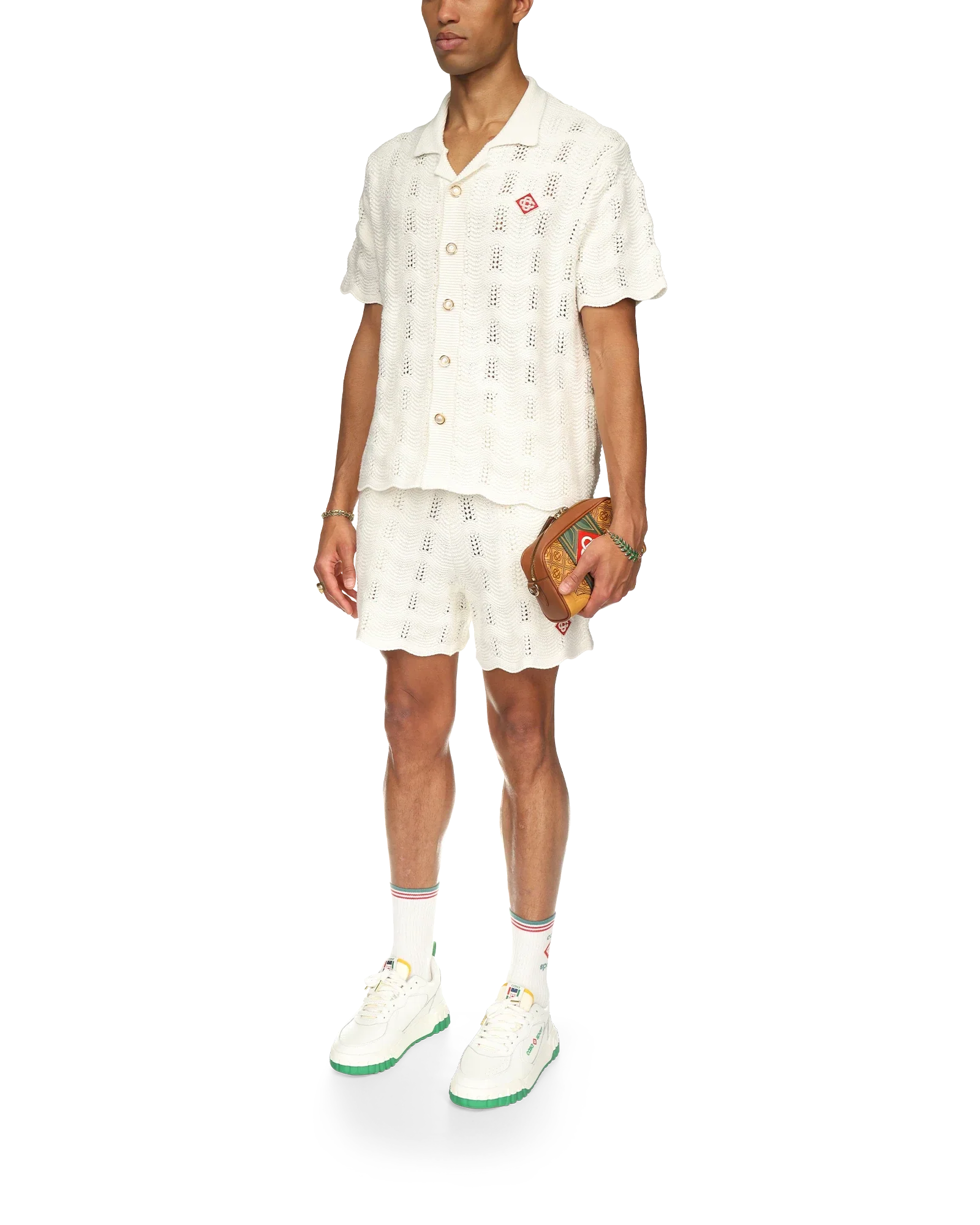Chemise en crochet ondulée