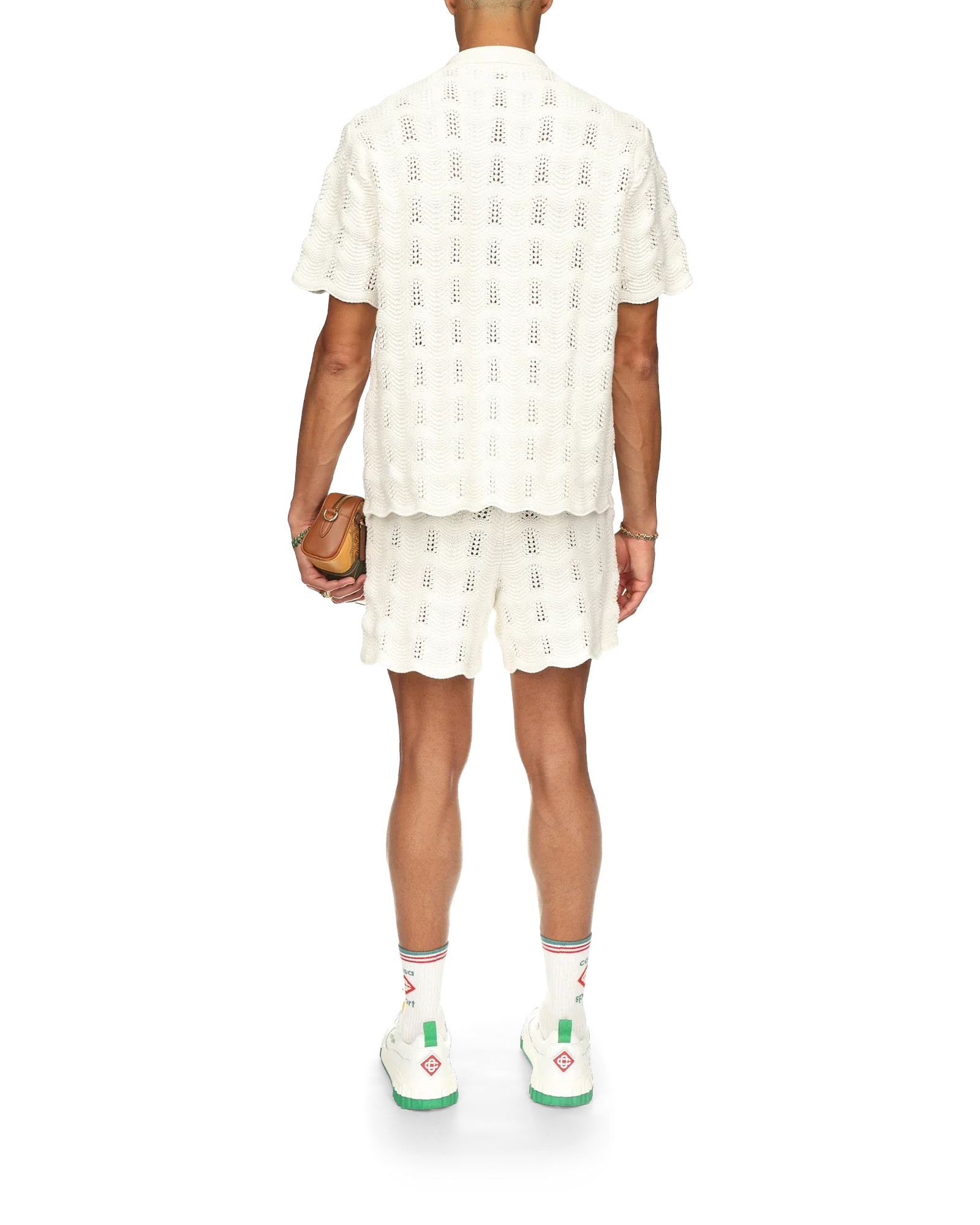 Chemise en crochet ondulée
