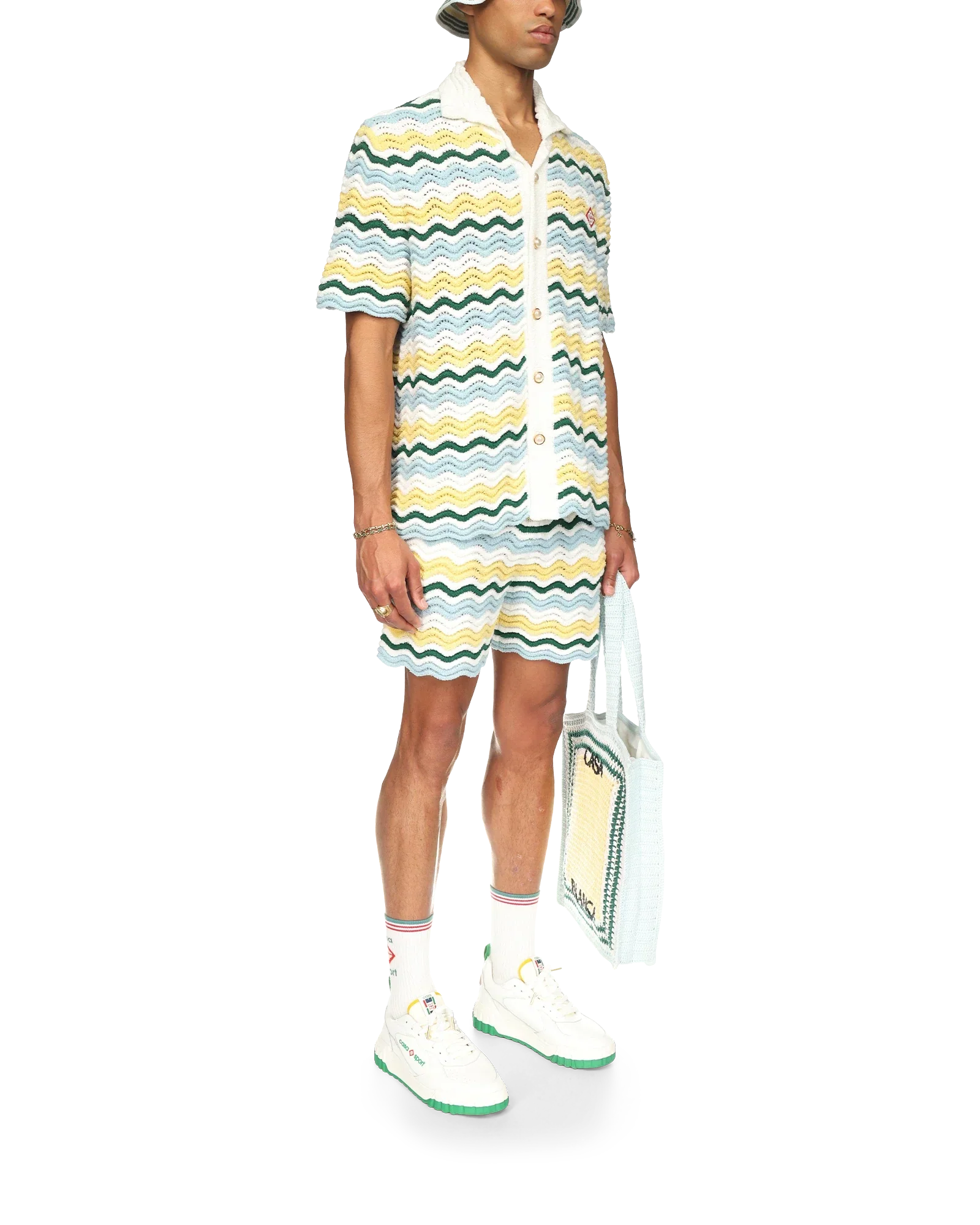 Chemise en bouclette ondulée