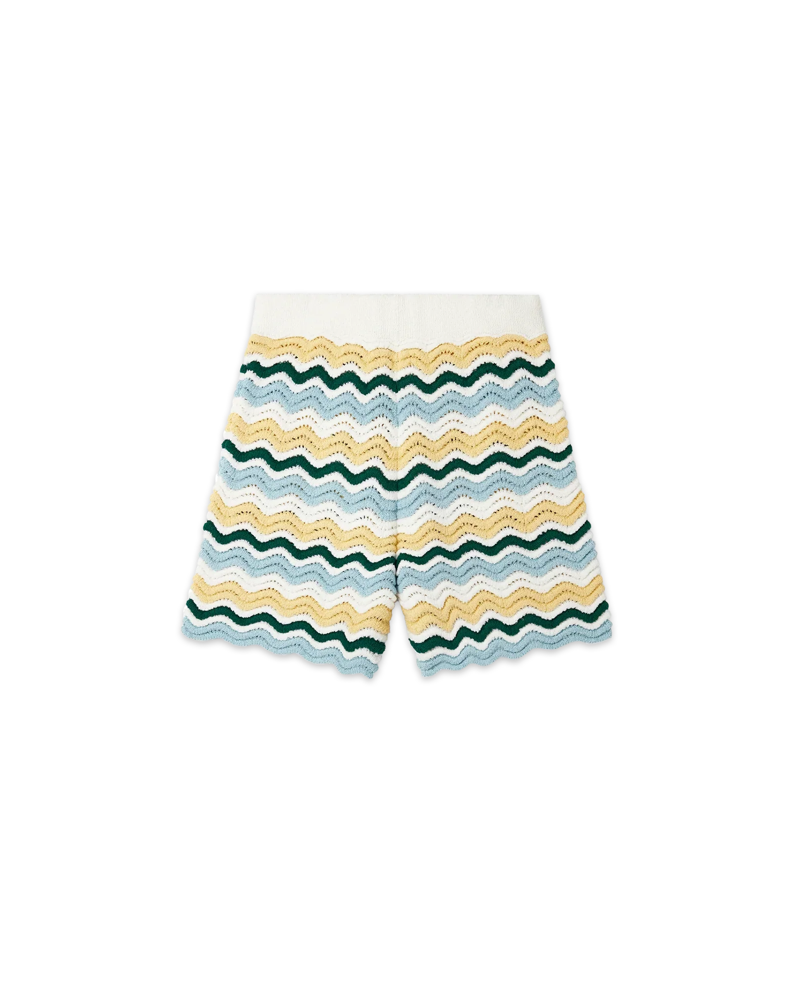 Short en bouclette ondulée