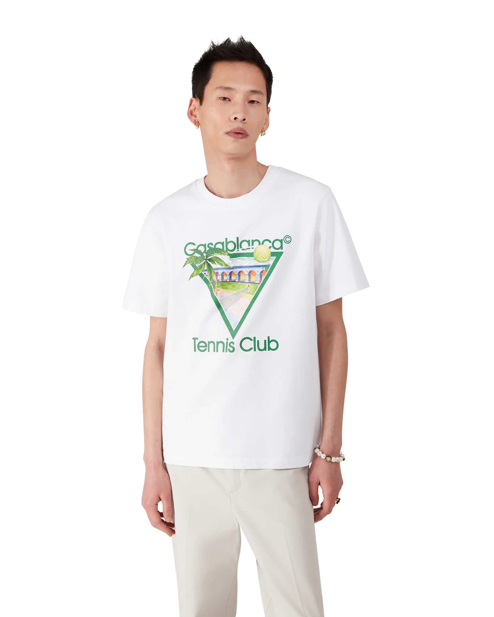 T-shirt à l'effigie du club de tennis