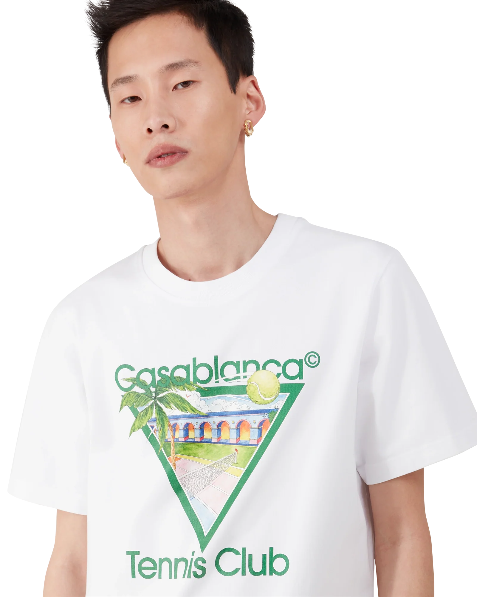 T-shirt à l'effigie du club de tennis