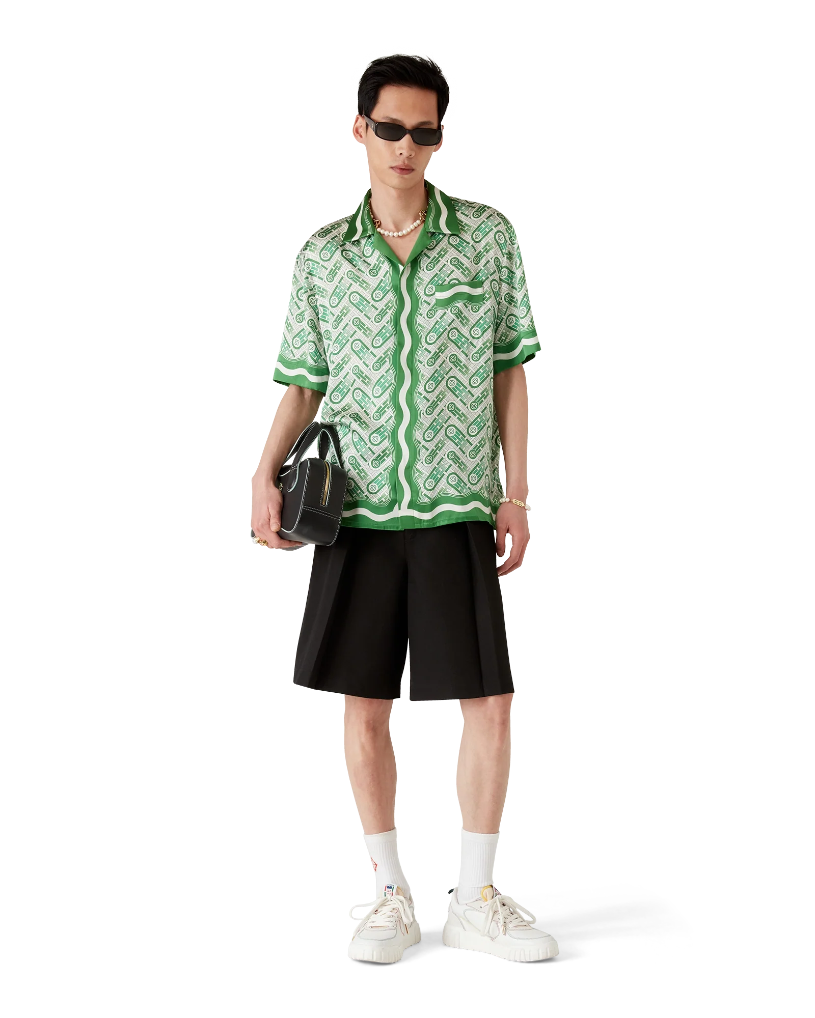Chemise à manches Ping Pong Silk Short