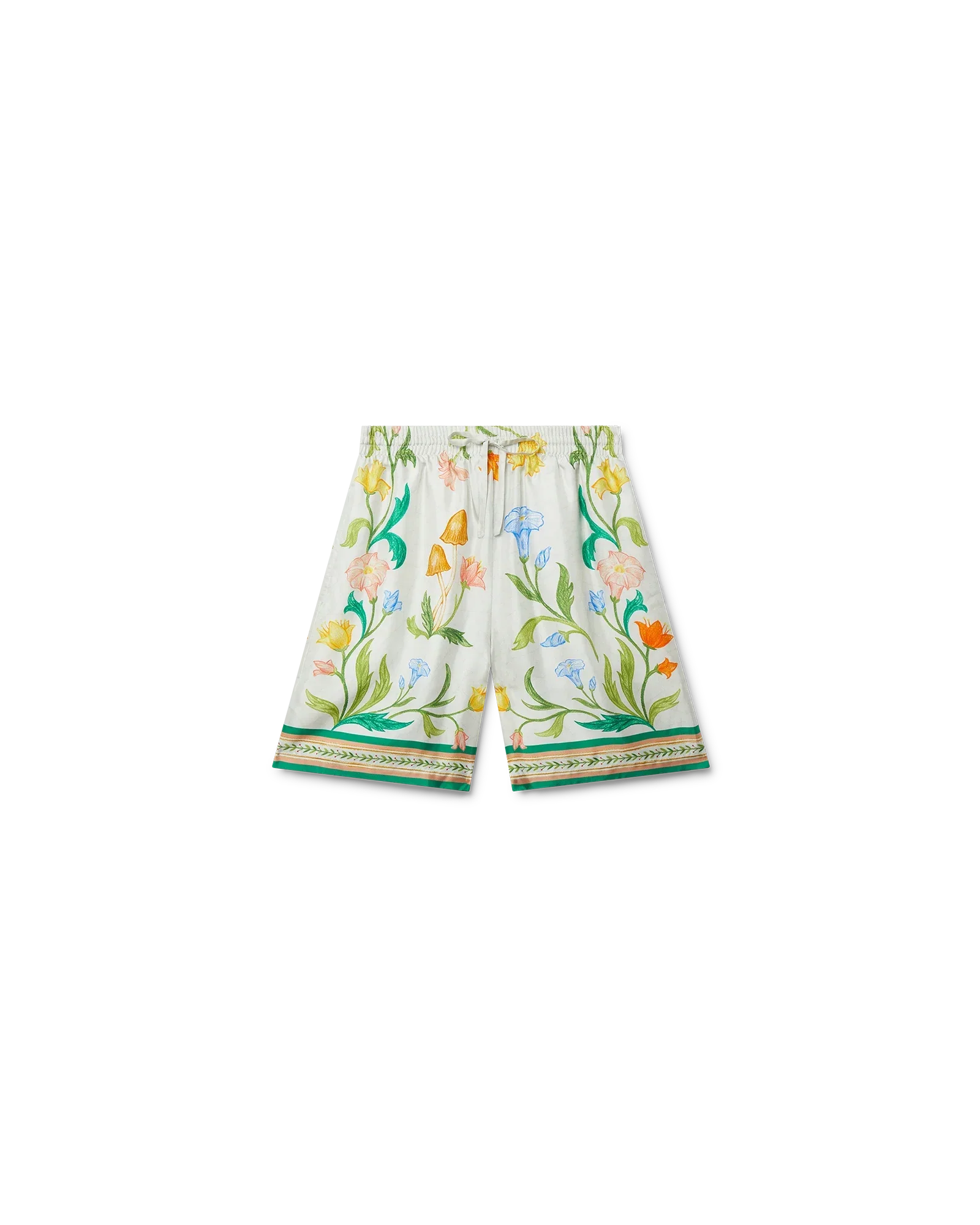 L'Arche Fleurie Short en soie