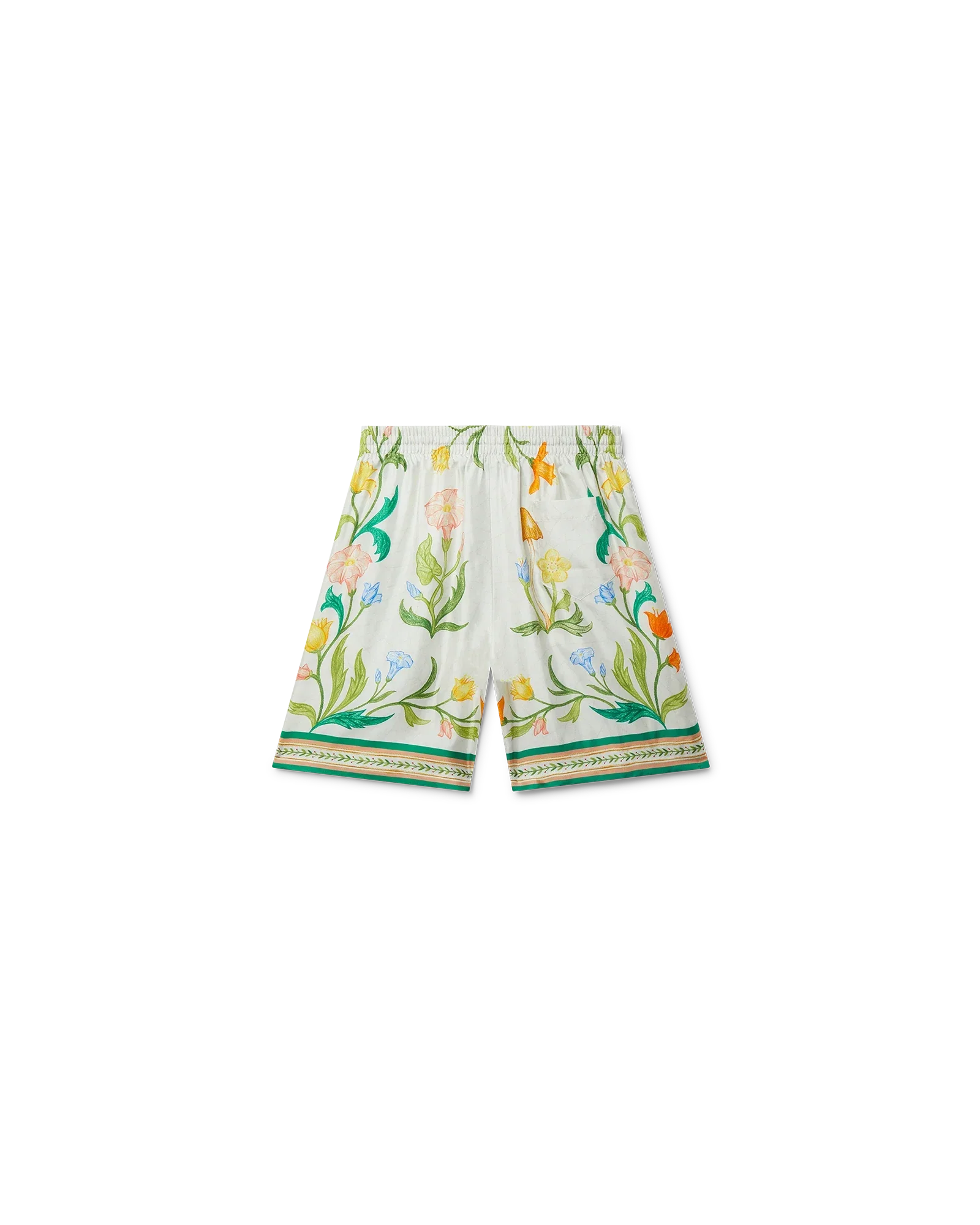 L'Arche Fleurie Short en soie